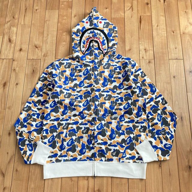 Bape 2024 🔥Maebashi Store Camo🔥 BAPE shark full zip hoodie APE Size US XXL / EU 58 / 5 - 1 Thumbnail