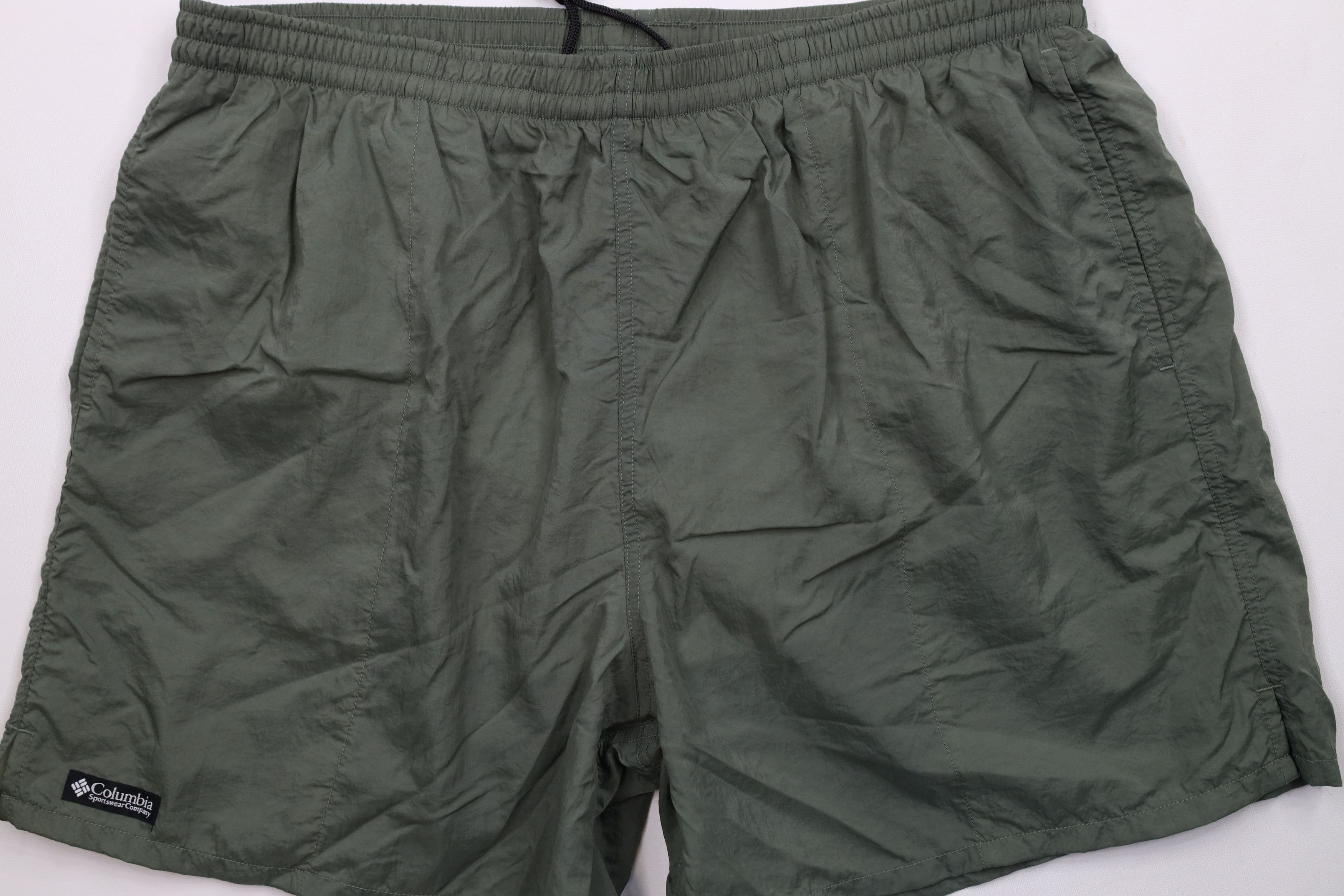 Columbia × Vintage Vintage 90s Columbia Lined Above Knee Shorts Baggies Green Size US 36 / EU 52 - 3 Thumbnail