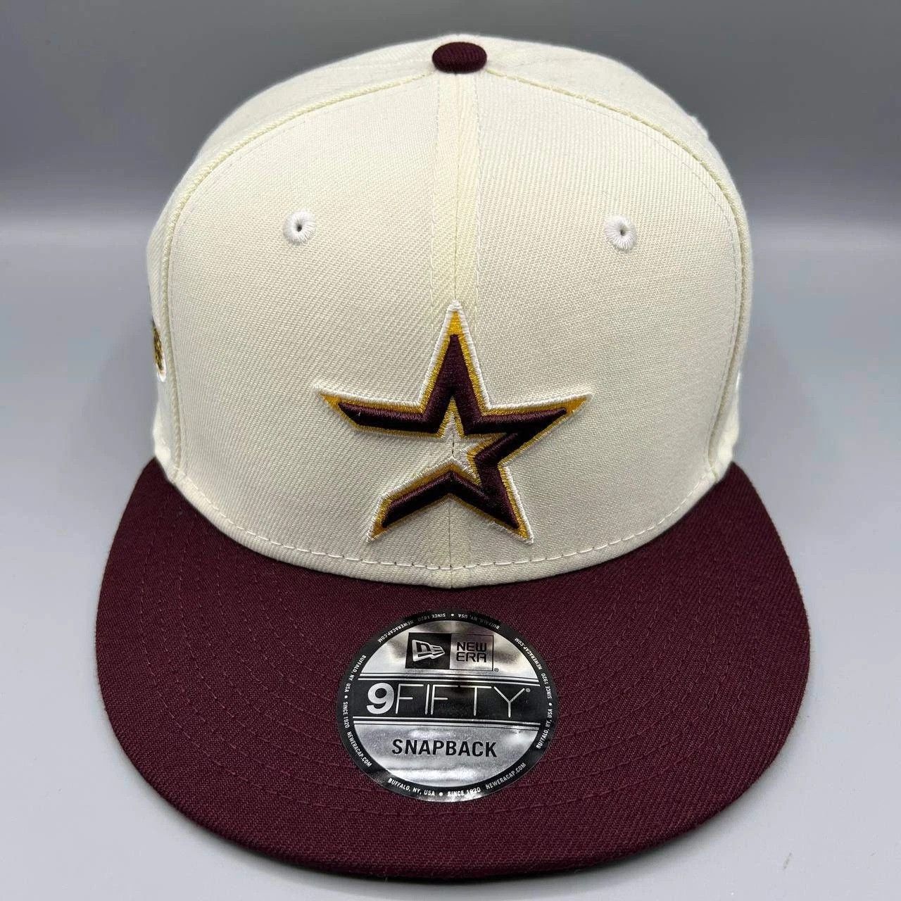 New Era Houston Astros Hat Men White World Series MLB Snap Back Size ONE SIZE - 1 Thumbnail