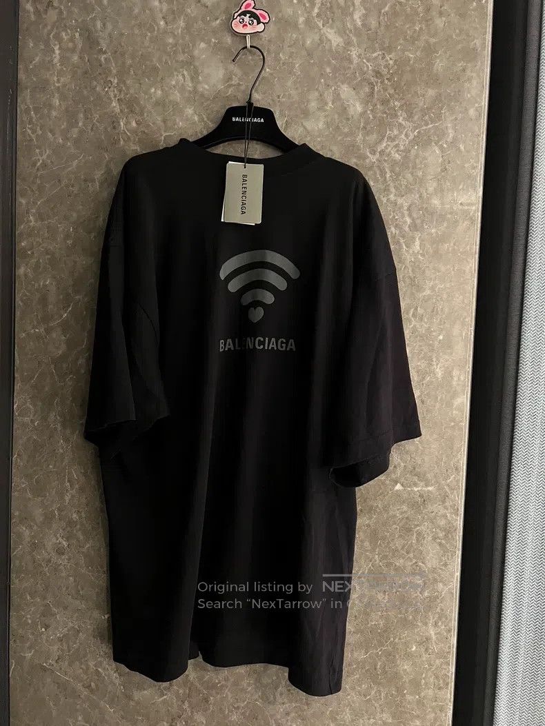 Balenciaga Balenciaga WiFi Short Sleeve Size US L / EU 52-54 / 3 - 1 Thumbnail