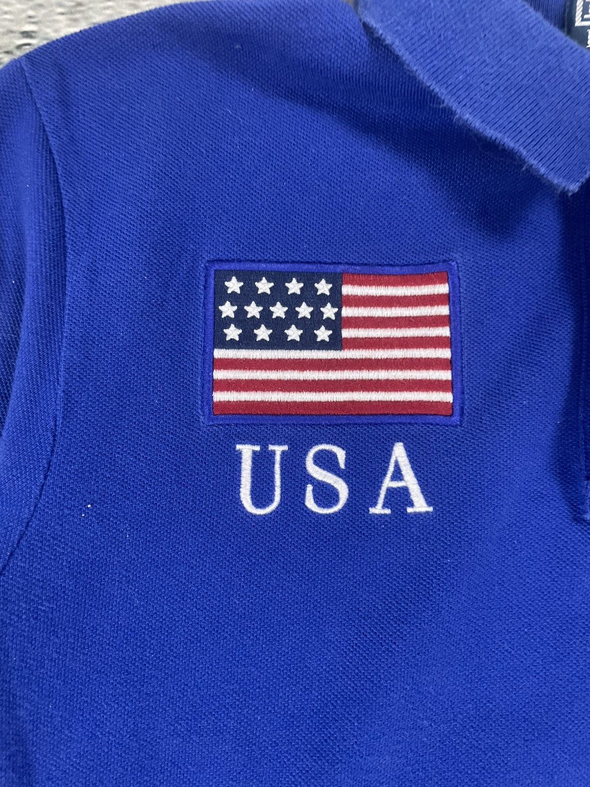 Ralph Lauren Chief Keef Polo Ralph Lauren USA vintage shirt blue Size US M / EU 48-50 / 2 - 2 Thumbnail