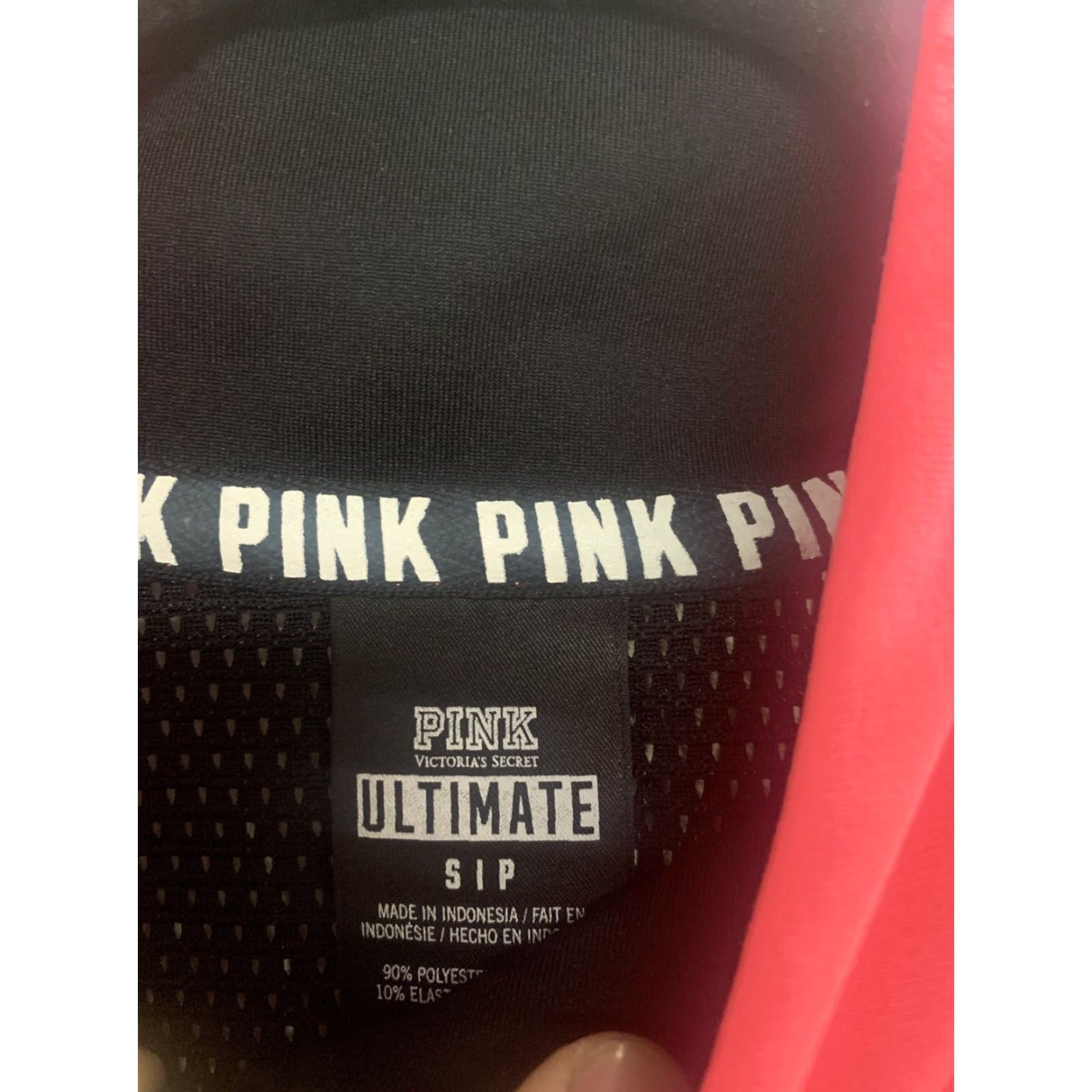 Victoria's Secret Victoria’s Secret PINK ULTIMATE Zip Up Athletic Jacket Full Zip S Pink Thumbholes Women Adults Athletic Activewear Mens Womens Size S / US 4 / IT 40 - 3 Thumbnail