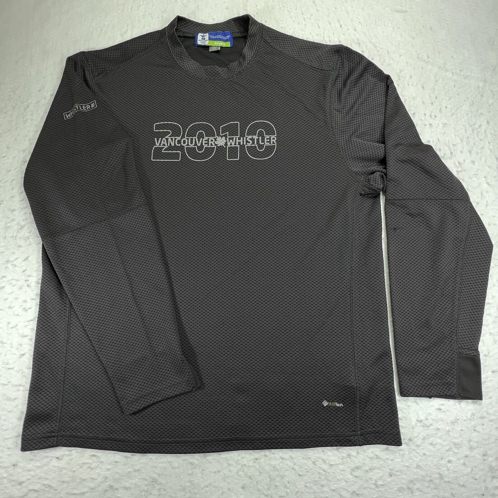 Vintage Vancouver '10 Olympics Medium Whistler Canada Athletic Shirt Size US M / EU 48-50 / 2 - 1 Thumbnail