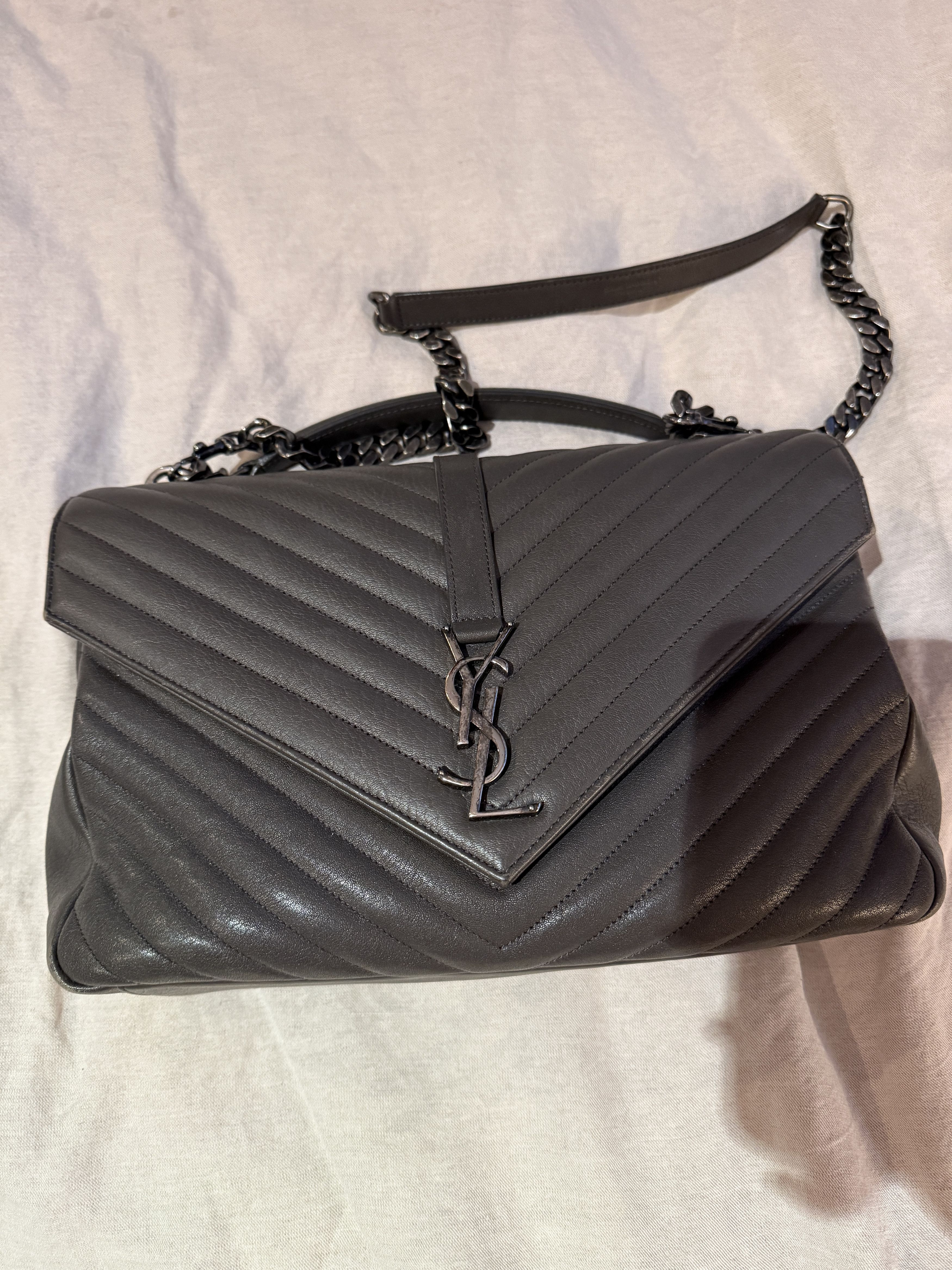 Saint Laurent Paris YSL large college bag Size ONE SIZE - 1 Thumbnail