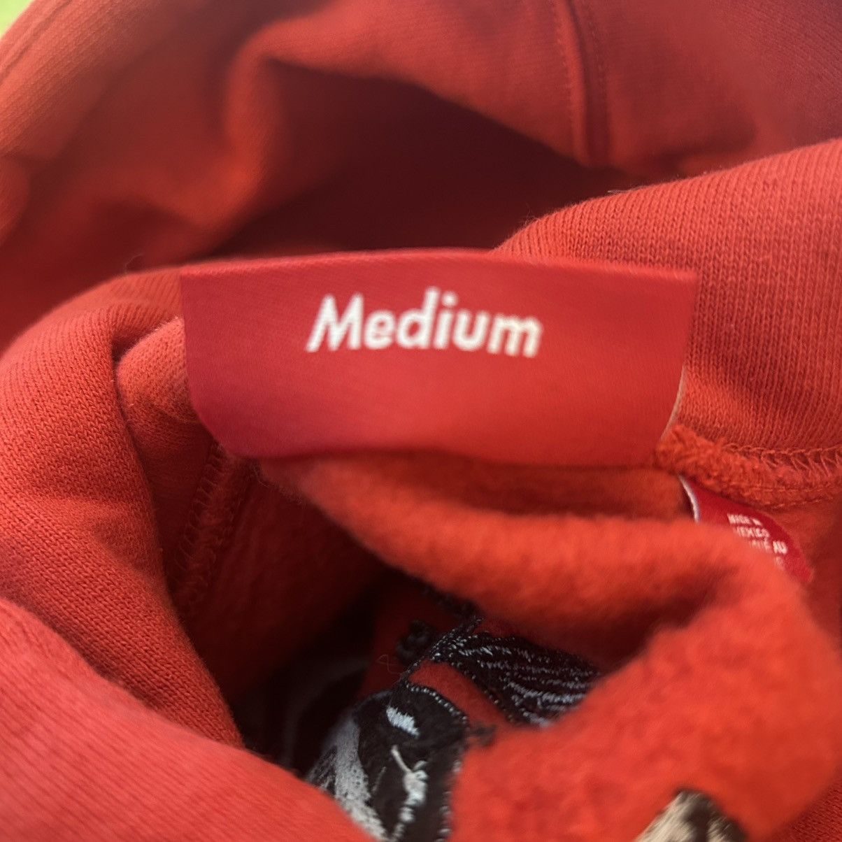 Supreme Supreme Wild Embroidered Hooded Sweatshirt Red Medium Size US M / EU 48-50 / 2 - 6 Thumbnail
