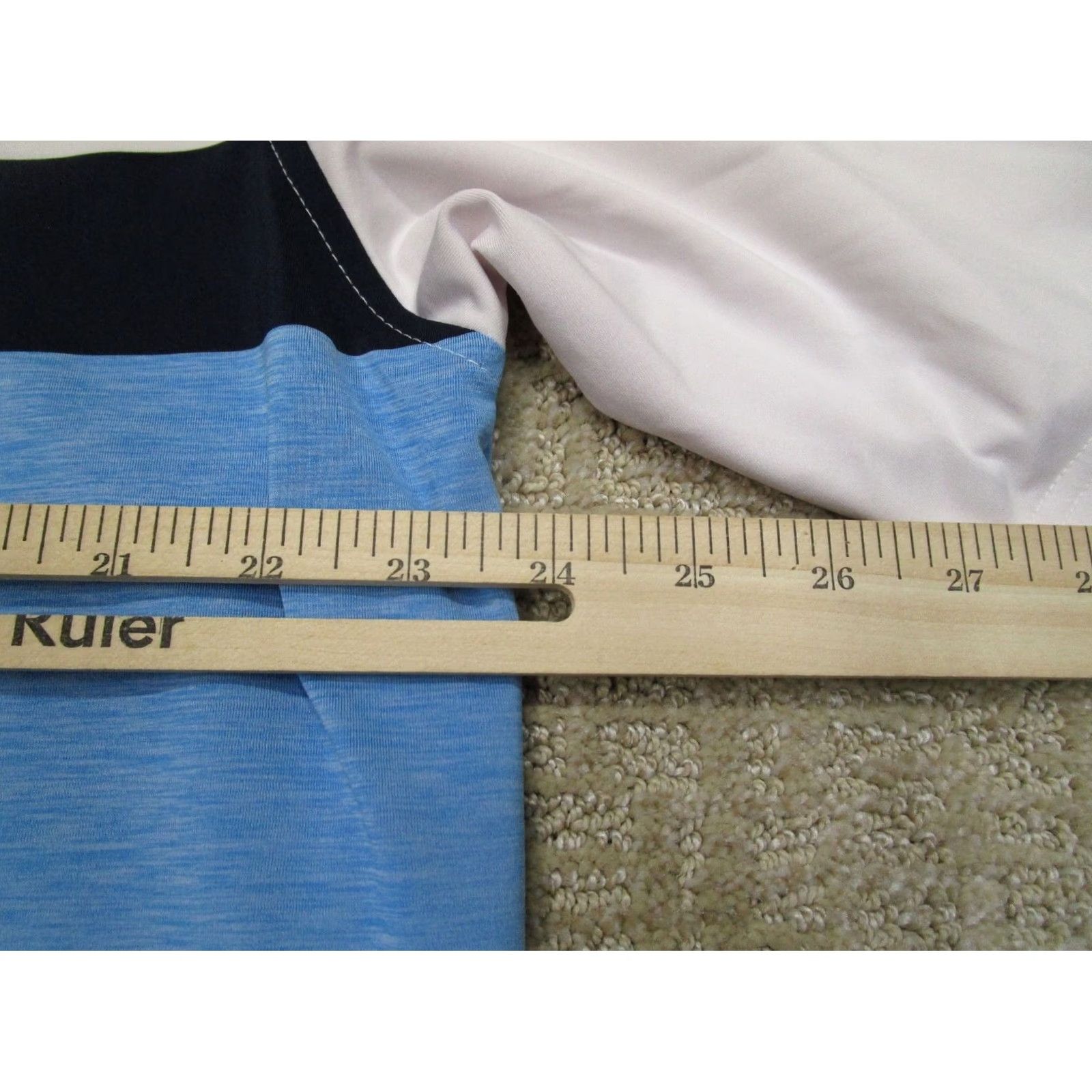 Footjoy FootJoy Polo Shirt Men XL Blue Colorblock Polo Shirt Logo Sports Shirt Size US XL / EU 56 / 4 - 5 Thumbnail
