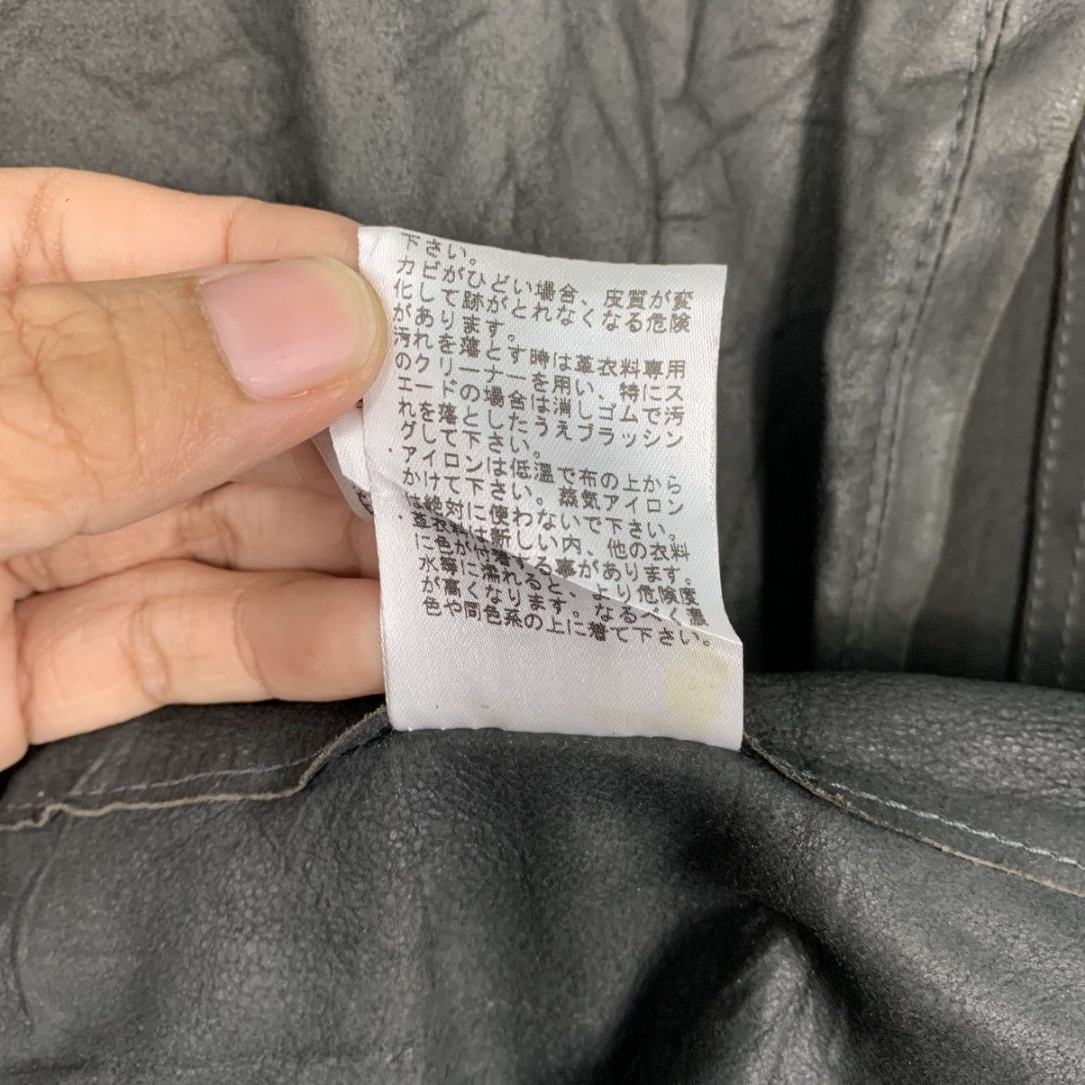 Japanese Brand Balmain Paris Leather Jacket Size M / US 6-8 / IT 42-44 - 18 Thumbnail