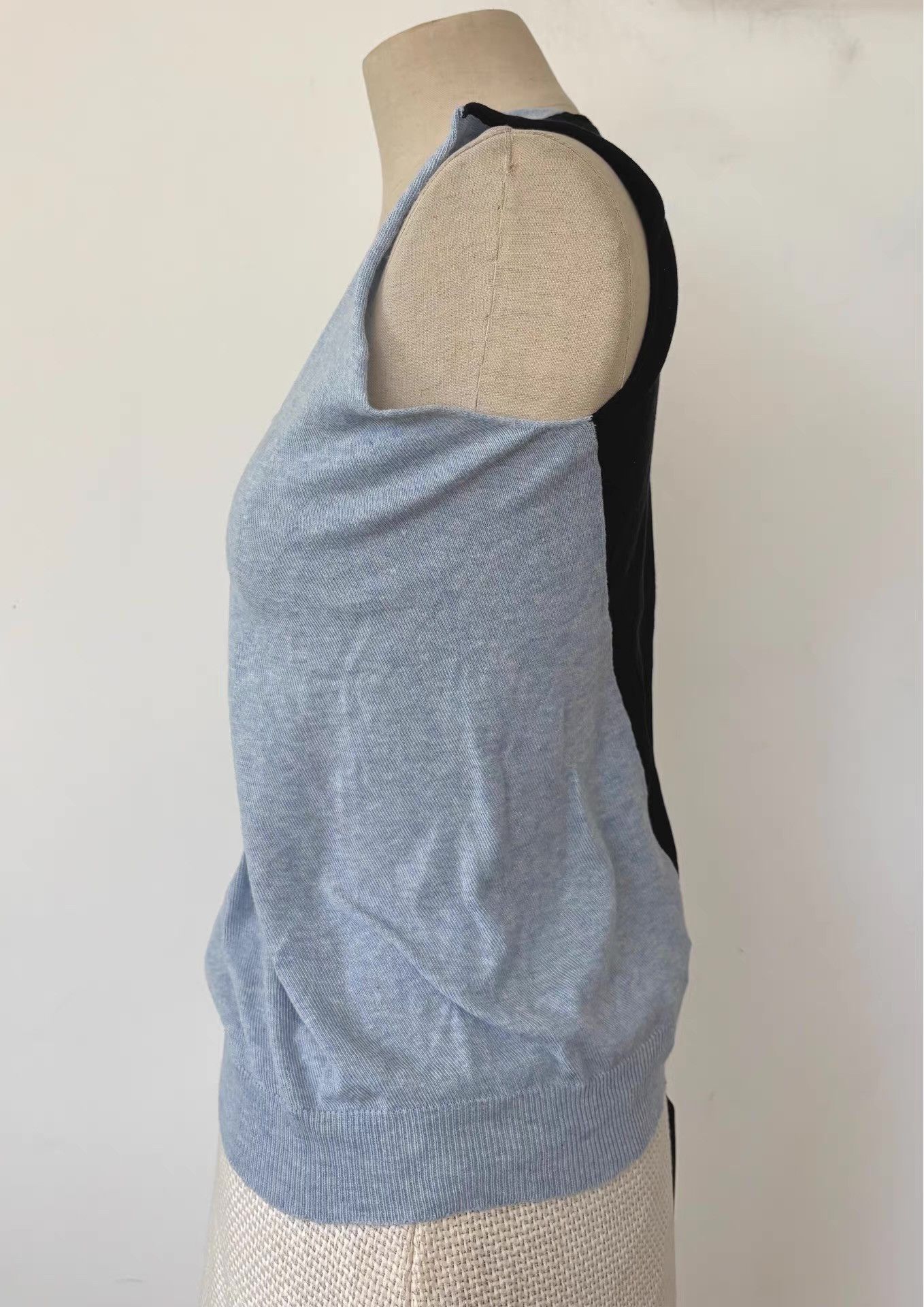 Vivienne Westwood Vivienne Westwood Twisted Two-Tone Sleeveless Tank Top Ｑ21 Size M / US 6-8 / IT 42-44 - 7 Thumbnail