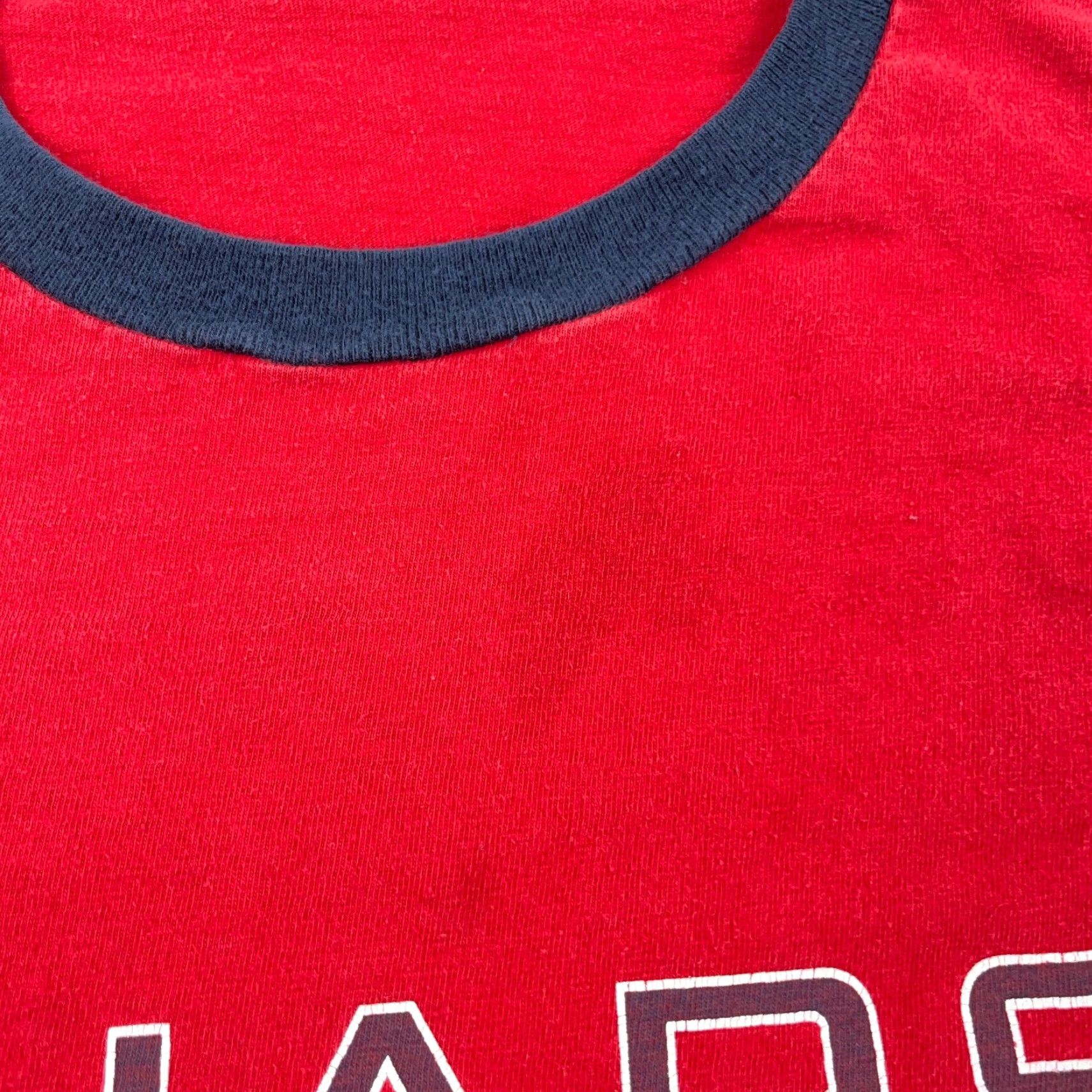 Chaps VINTAGE Chaps Shirt Men XL Red Tee Spell Out 90s Y2K 00s Cyber Leather? Size US XL / EU 56 / 4 - 5 Thumbnail