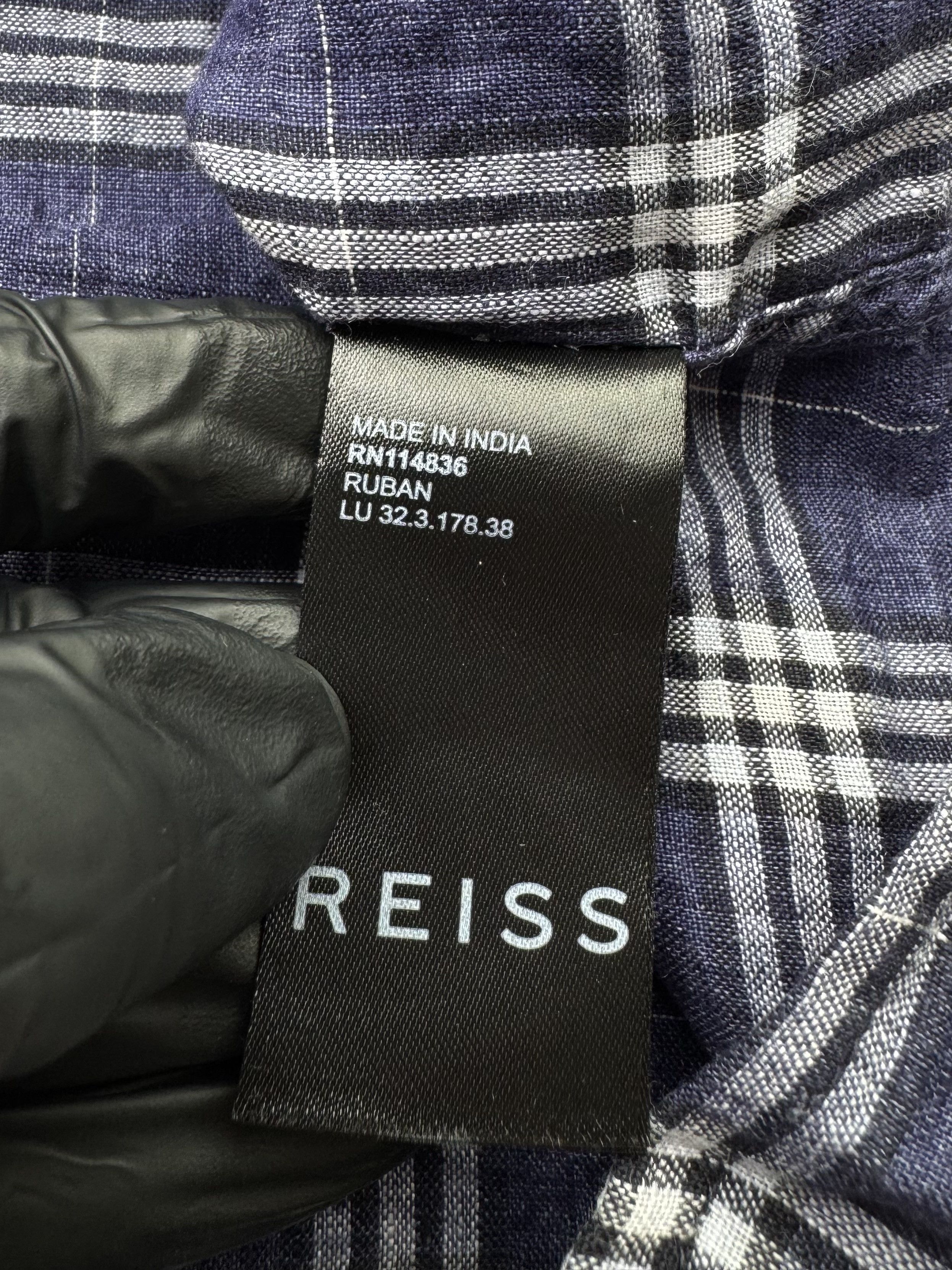 Reiss Reiss Linen Shirt Long Sleeve (145) Size US M / EU 48-50 / 2 - 5 Thumbnail