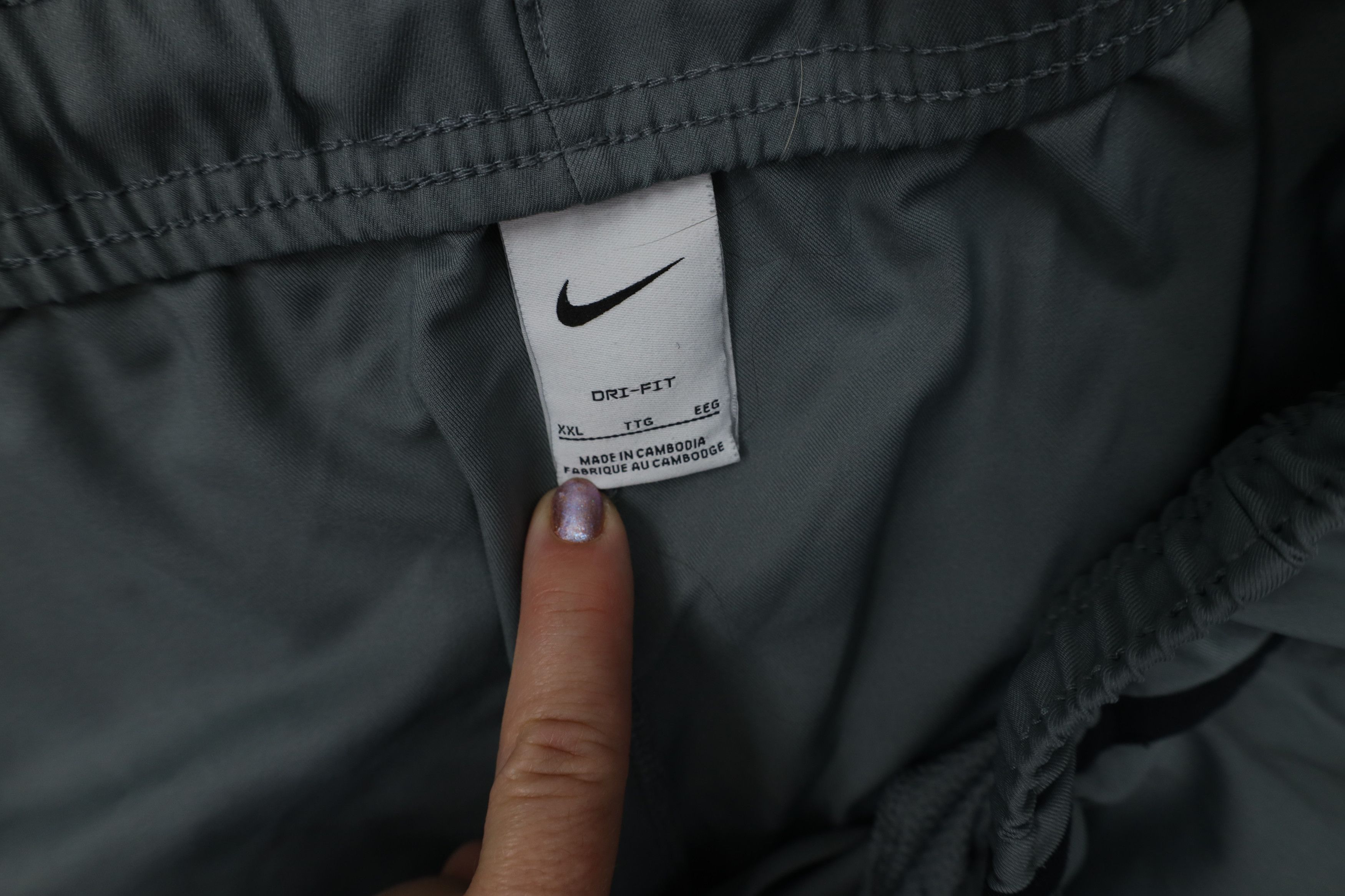 Nike Vintage Y2K Nike Scott Mini Swoosh Wide Leg Pants Gray Size US 40 / EU 56 - 8 Thumbnail