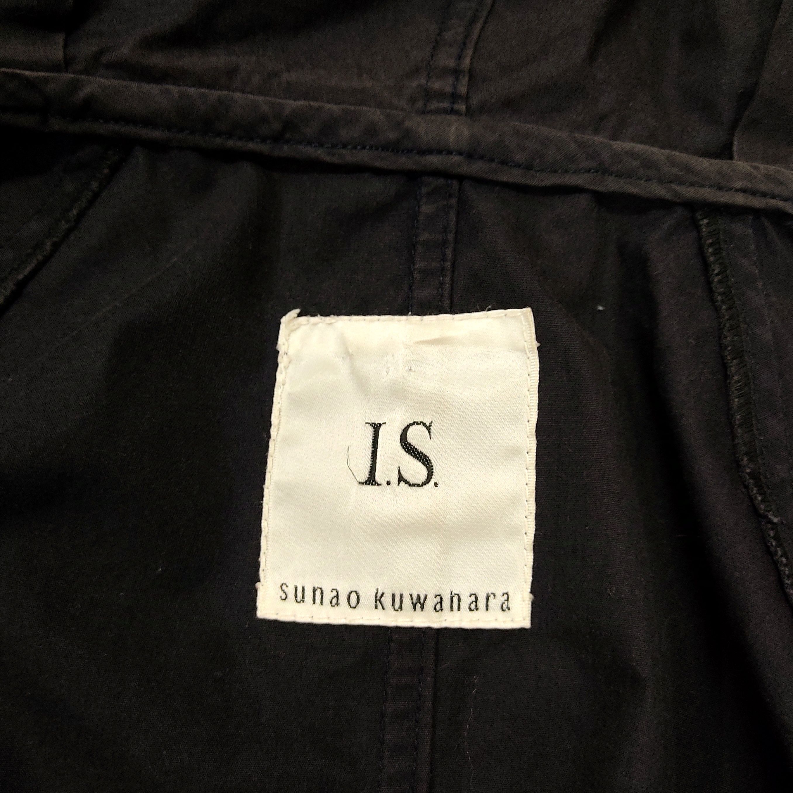 Issey Miyake i.S Sunao Kuwahara Double Breasted Grim Reaper Parka Jacket Size US M / EU 48-50 / 2 - 9 Thumbnail