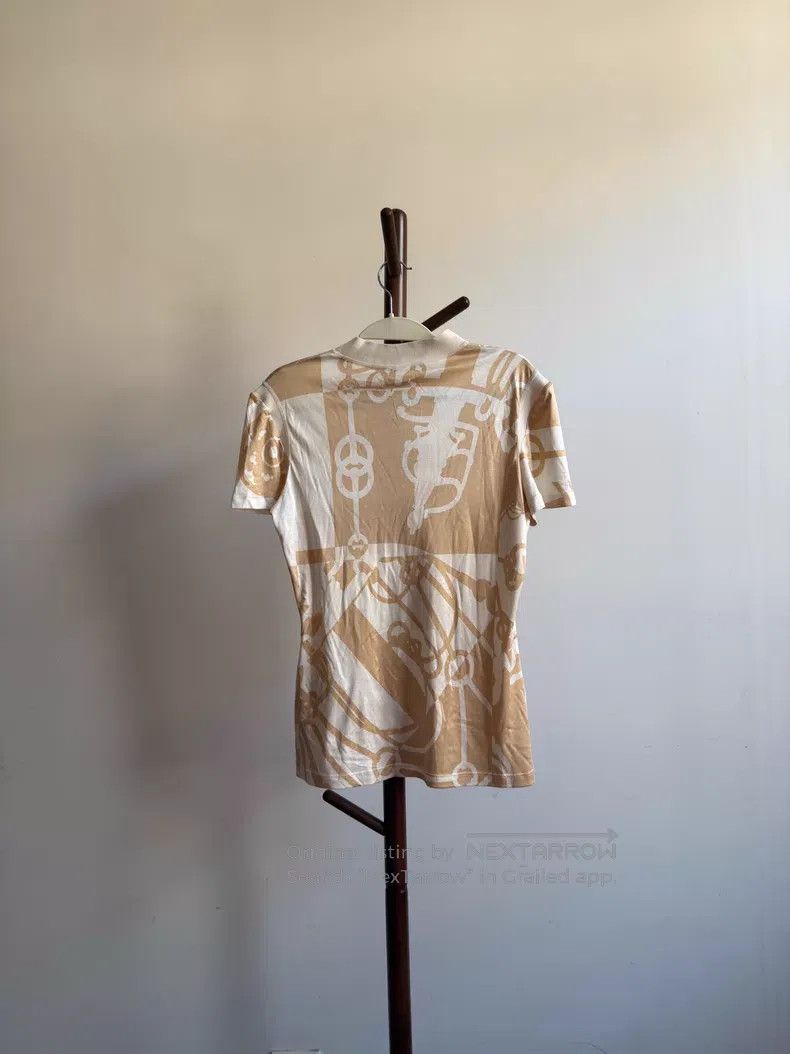 Hermes Hermes Women's Short Sleeve Size S / US 4 / IT 40 - 2 Thumbnail