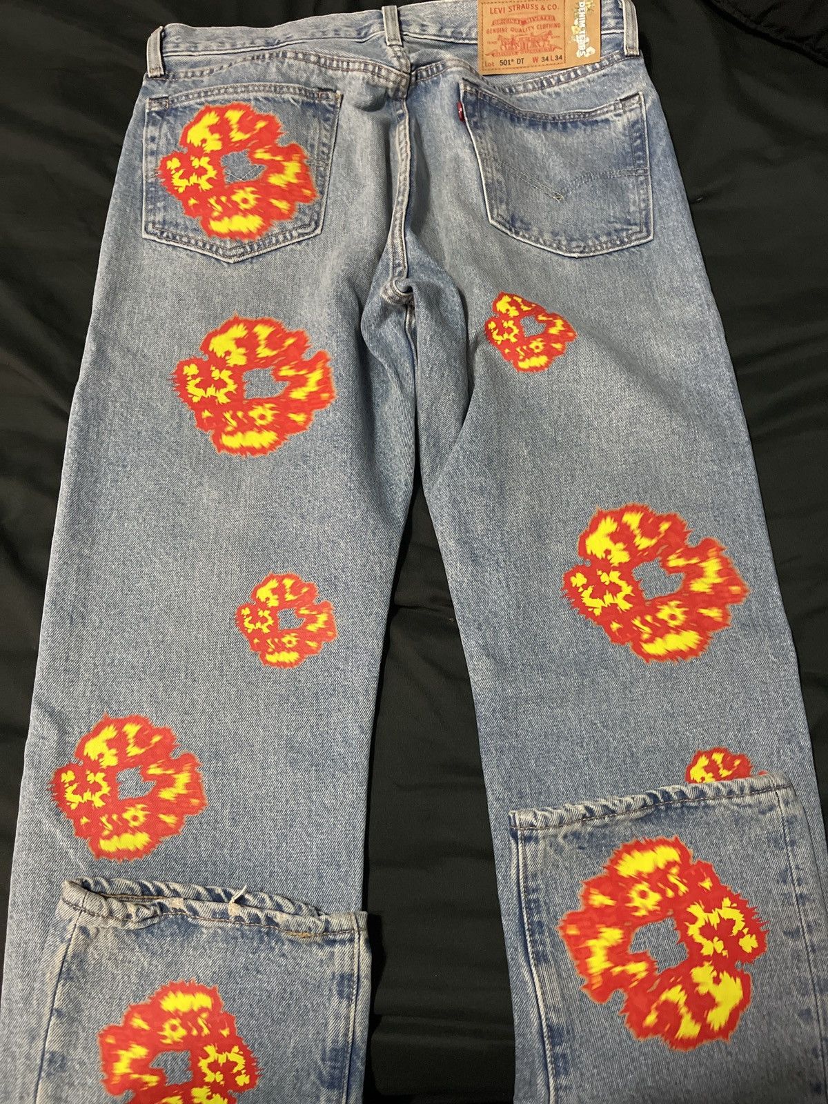 DENIM TEARS DENIM TEARS JEANS Size US 34 / EU 50 - 3 Thumbnail