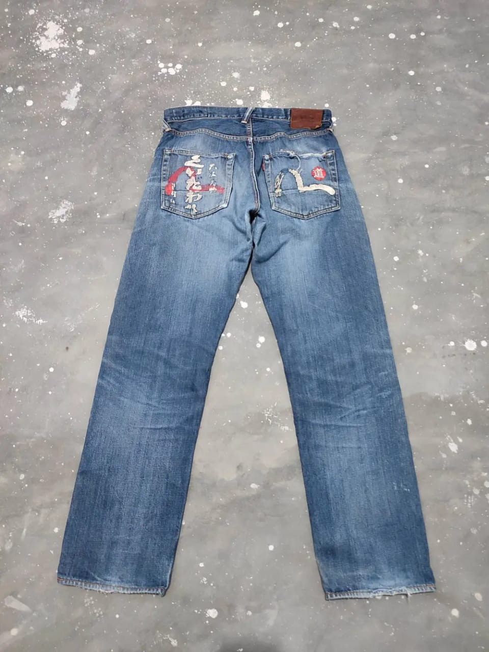 Evisu Evisu Selvedge Distressed Jeans Denim Pants Size US 32 / EU 48 - 1 Thumbnail