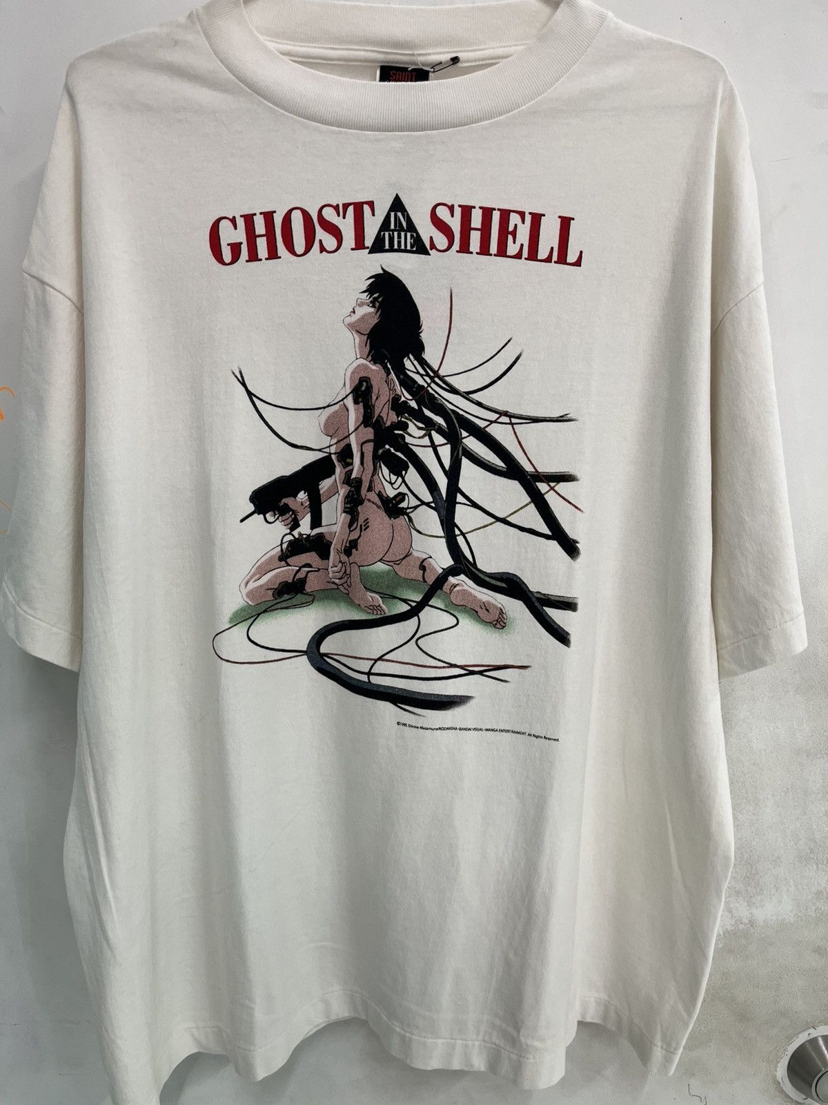 Saint Michael Ghost in The Shell Tee White Size US XL / EU 56 / 4 - 1 Thumbnail