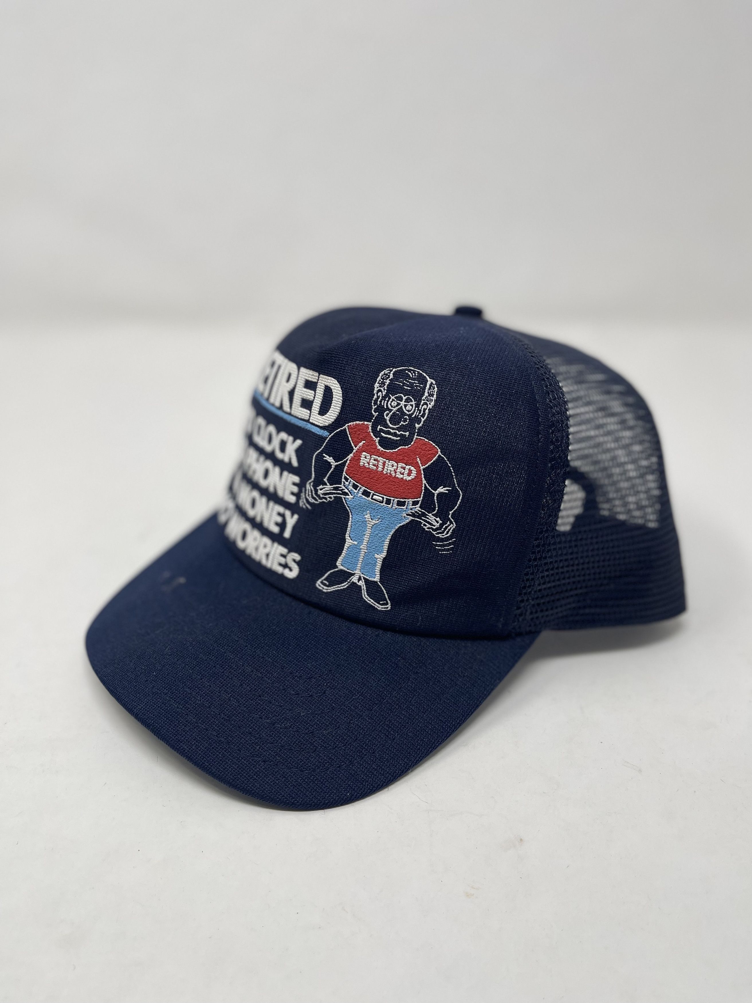 Vintage Vintage Retired Trucker Cap Size ONE SIZE - 2 Thumbnail