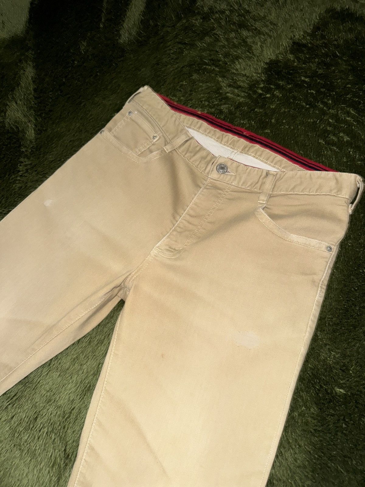 Edwin [L] EDWIN Made in Japan Relaxed Jersey Cotton Pants Beige Size US 34 / EU 50 - 2 Thumbnail