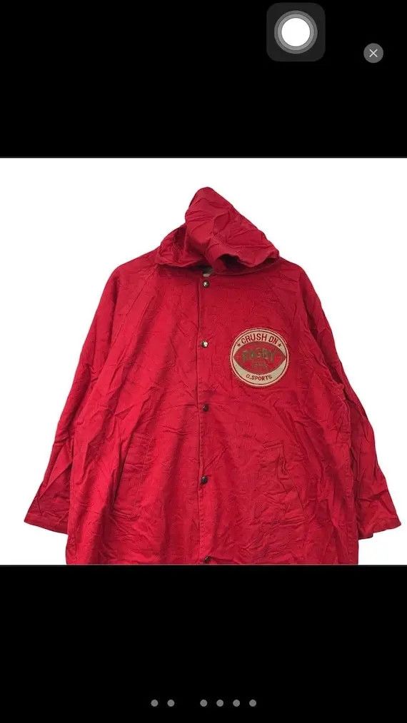 NFL × Vintage Vtg CRUSH ON SPORTS Football Rugby Jacket Trench Coat Parka Size US XL / EU 56 / 4 - 3 Thumbnail
