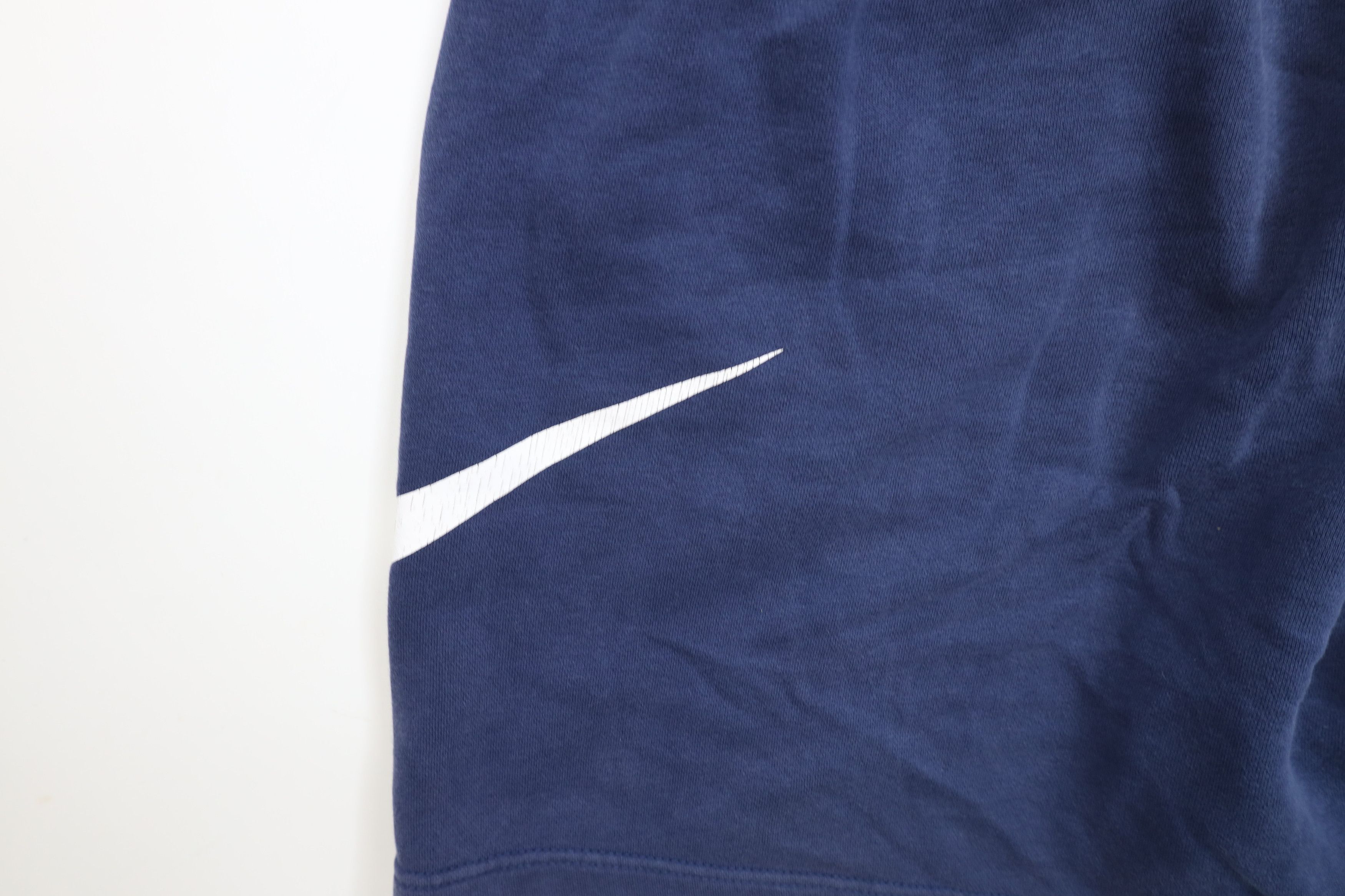 Nike Vintage Y2K Nike Swoosh Above Knee Sweatpants Shorts Blue Size US 38 / EU 54 - 13 Thumbnail
