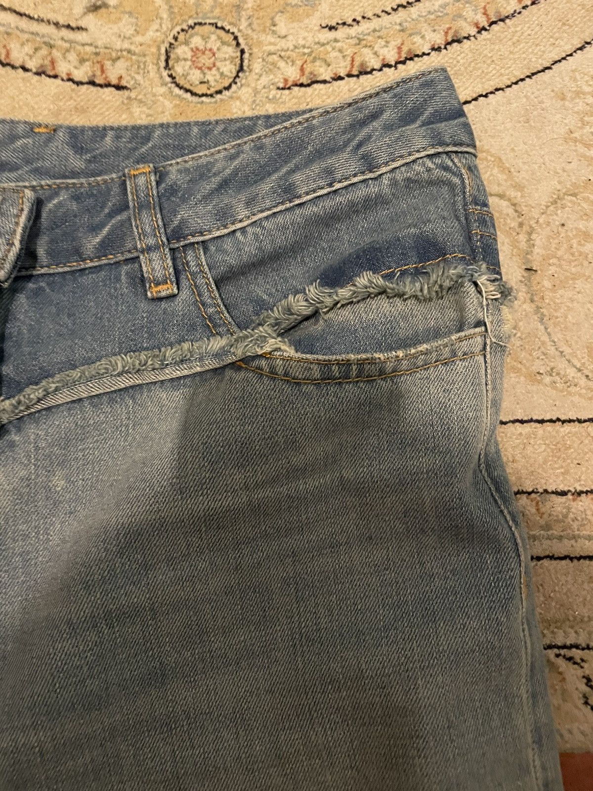 Givenchy Givenchy bi material waist denim Size US 26 / EU 42 - 3 Thumbnail
