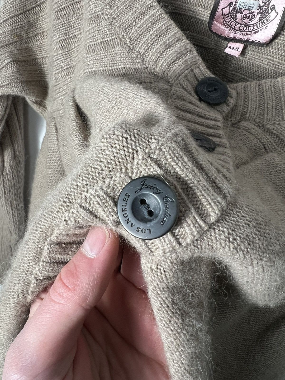 Juicy Couture Vintage streetwear y2k Juicy Couture Sweater Cardigan Size M / US 6-8 / IT 42-44 - 5 Thumbnail