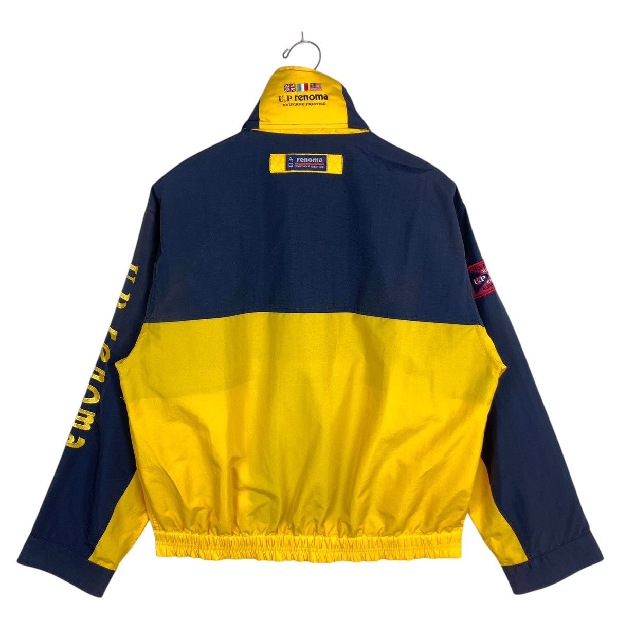 Japanese Brand Rare‼️ Vintage U.P. Renoma Uniforme Prestige Bomber Jacket Size US S / EU 44-46 / 1 - 5 Thumbnail