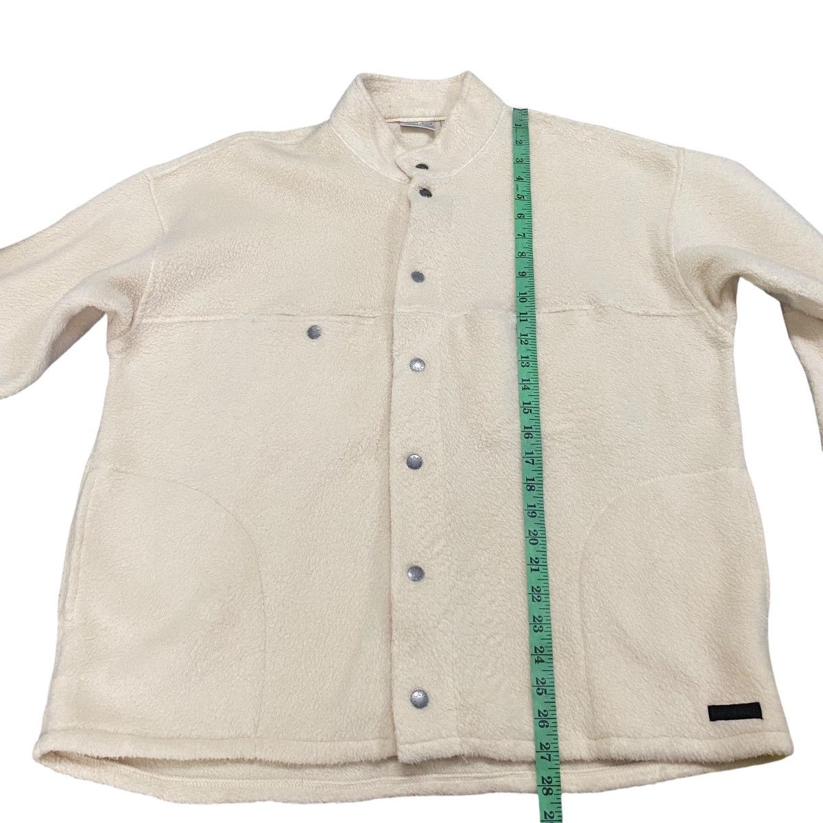 Gramicci Vintage Gramicci Fleece Button Jacket L Size Cream Colour Size US L / EU 52-54 / 3 - 12 Thumbnail