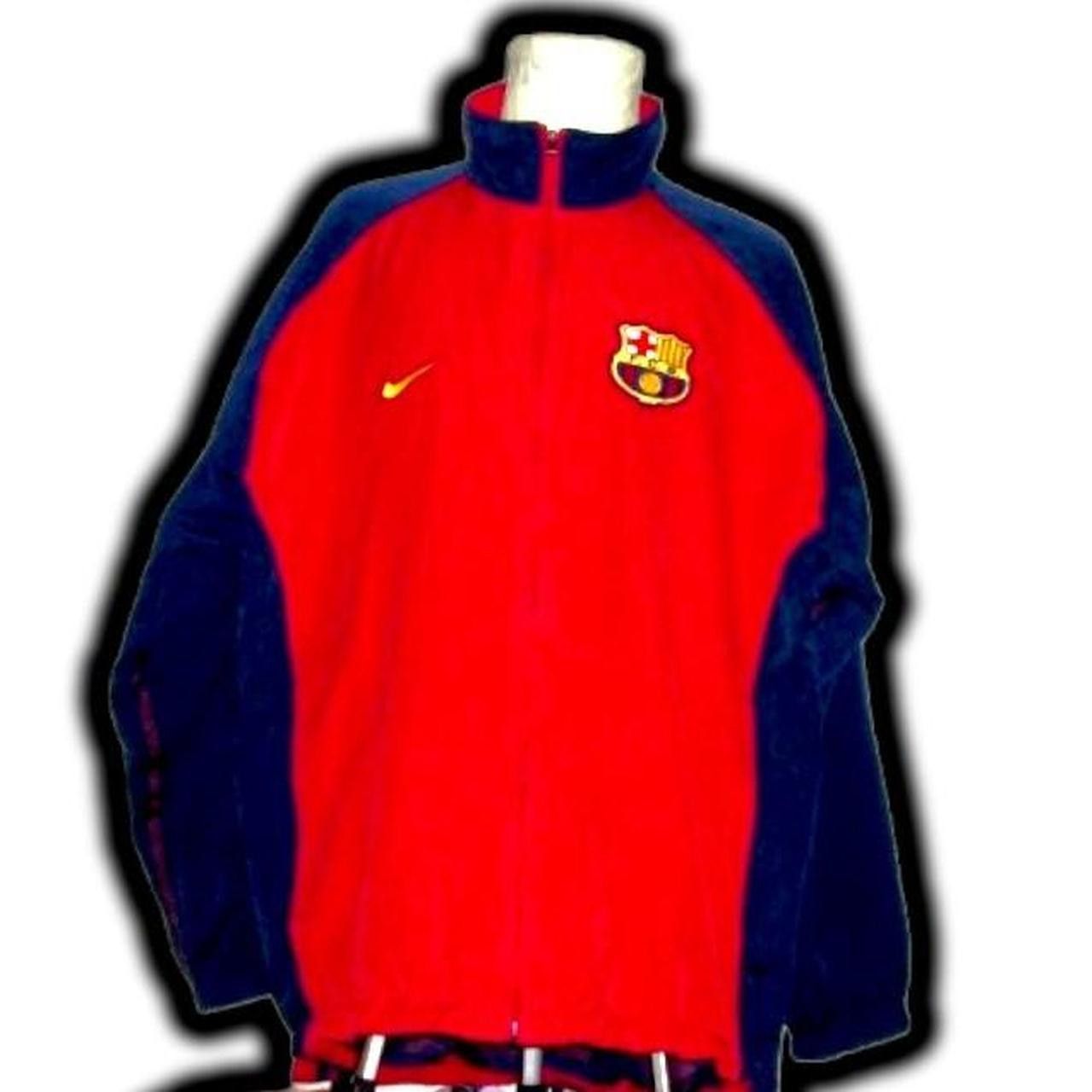 Nike Fc Barcelona 1998 1999 2000 Away Third Jacket Shirt Jersey Size US XL / EU 56 / 4 - 1 Thumbnail