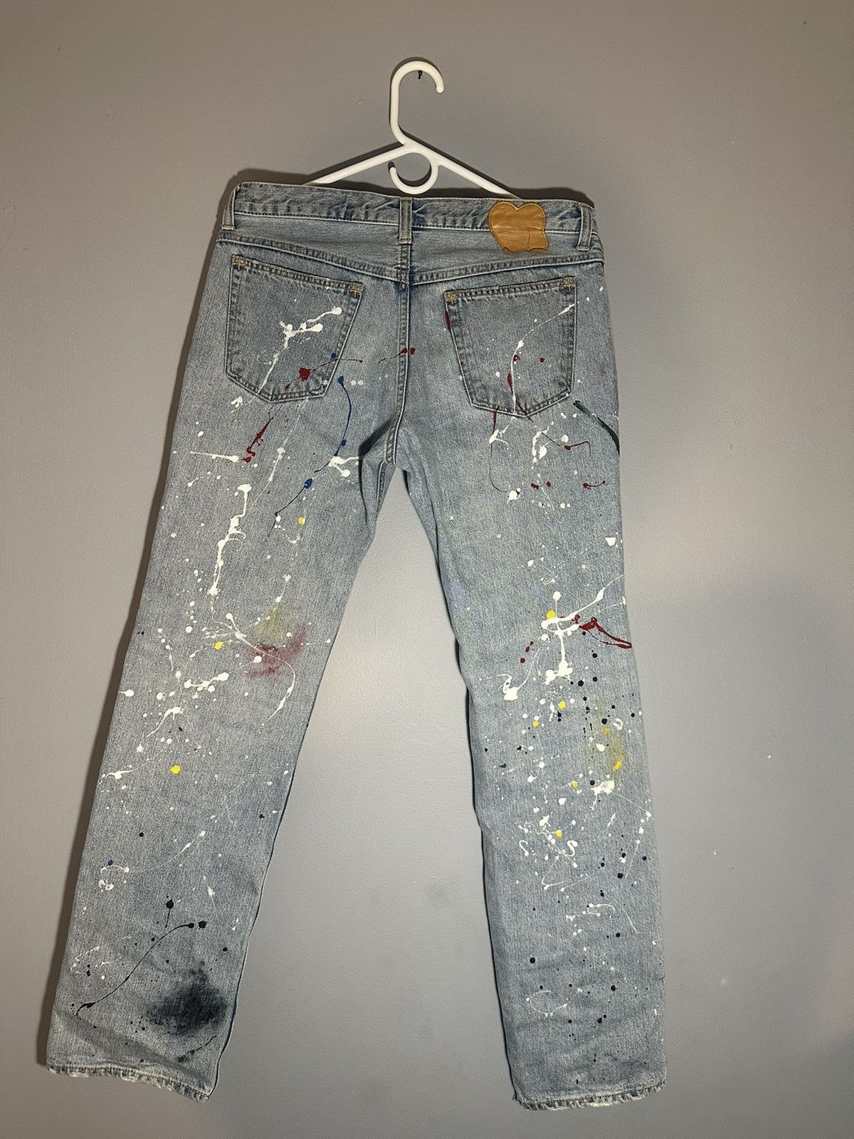 Paint Splatter Denim