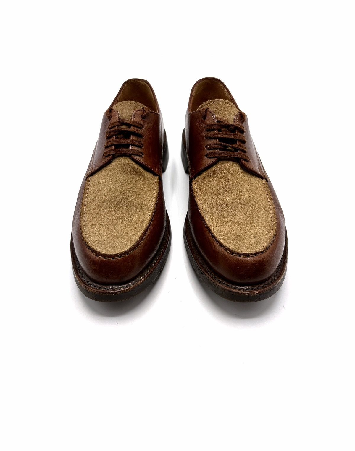 Polo Ralph Lauren Polo Ralph Lauren Two-Tone Split Toe Derby Shoes Size US 9.5 / EU 42-43 - 2 Thumbnail