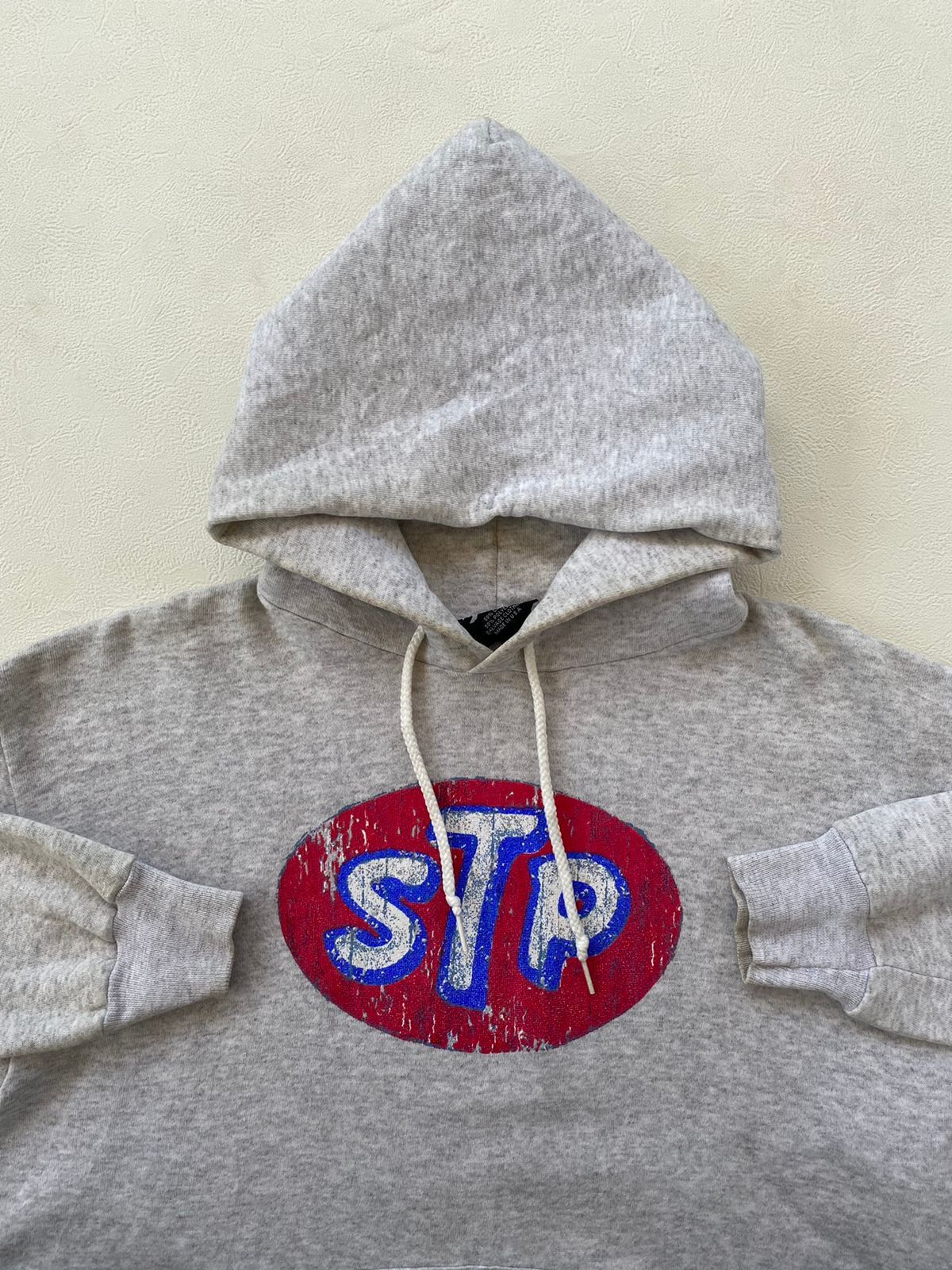Vintage Vintage 90s Hoodie STP Engine Size US L / EU 52-54 / 3 - 1 Thumbnail
