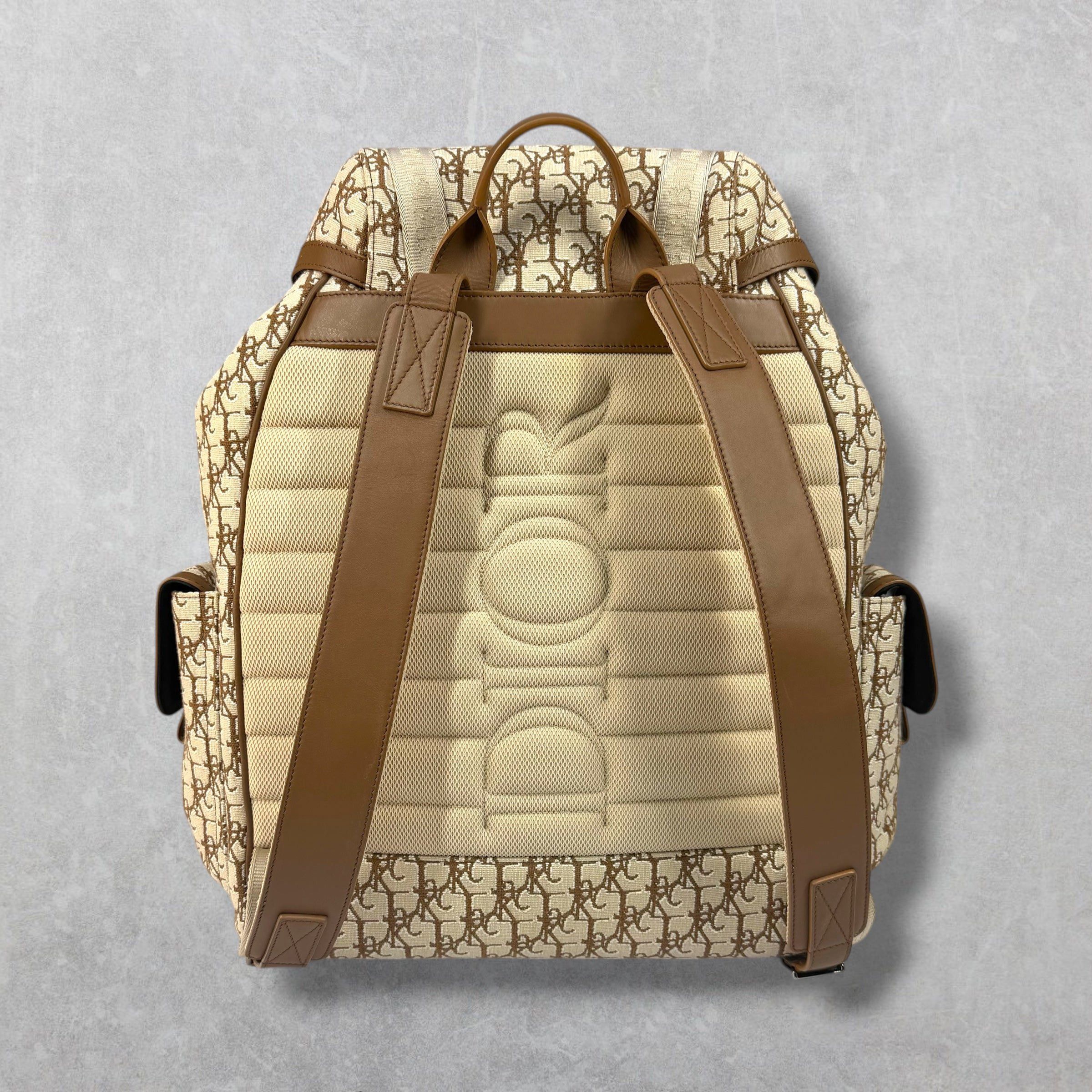 Dior Dior x Cactus Jack "Hit The Road" Backpack Coffee Size ONE SIZE - 5 Thumbnail