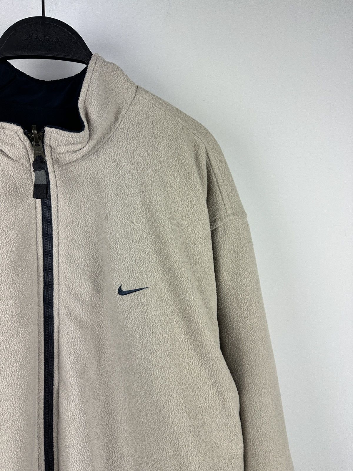 Nike × Vintage Vintage Y2K Nike Therma-Fit Reversible Nylon/Fleece Jacket Size US M / EU 48-50 / 2 - 13 Thumbnail