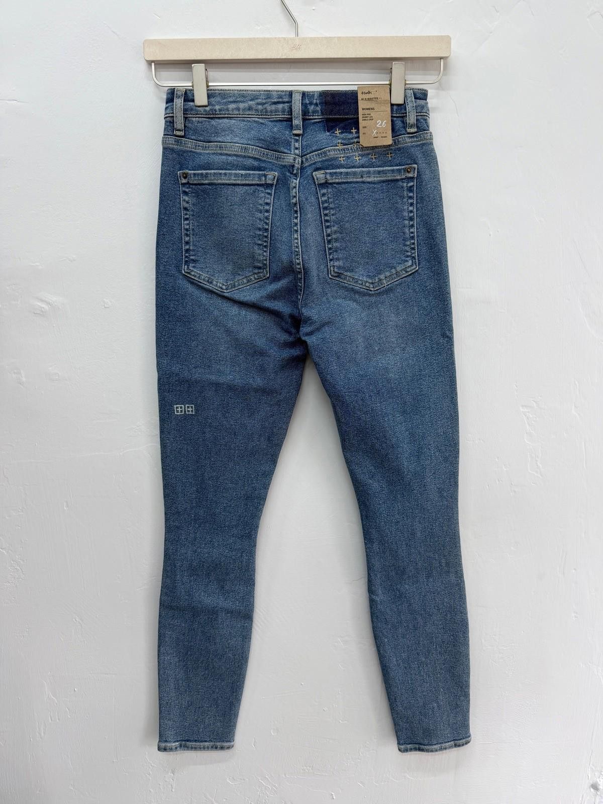 Ksubi new ksubi womens denim jeans hi n wasted 26 8 blue skinny Size 26" / US 2 / IT 38 - 5 Thumbnail