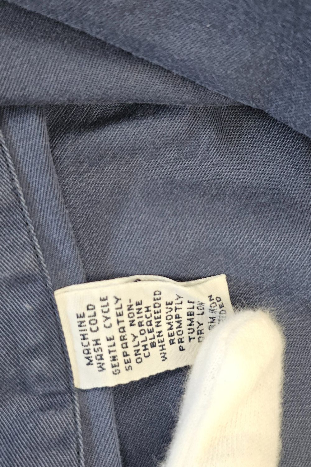 Polo Ralph Lauren 90S Polo RL “Utility” Twill Work Shirt – Rare Small Size US S / EU 44-46 / 1 - 9 Thumbnail
