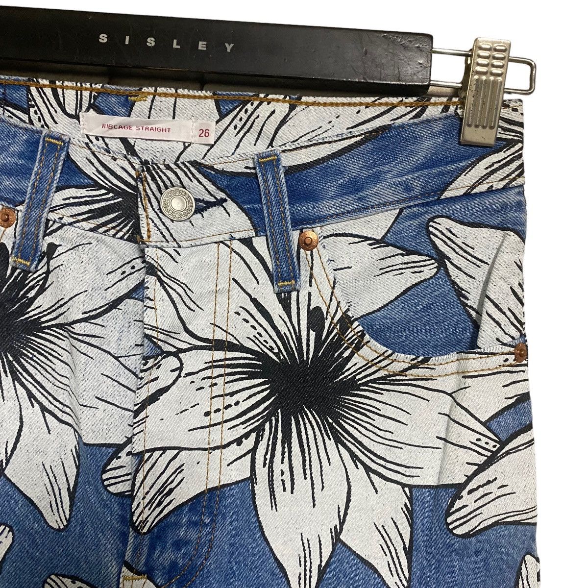 Levi's Levis Farm Ribcage Jeans Size 26" / US 2 / IT 38 - 9 Thumbnail