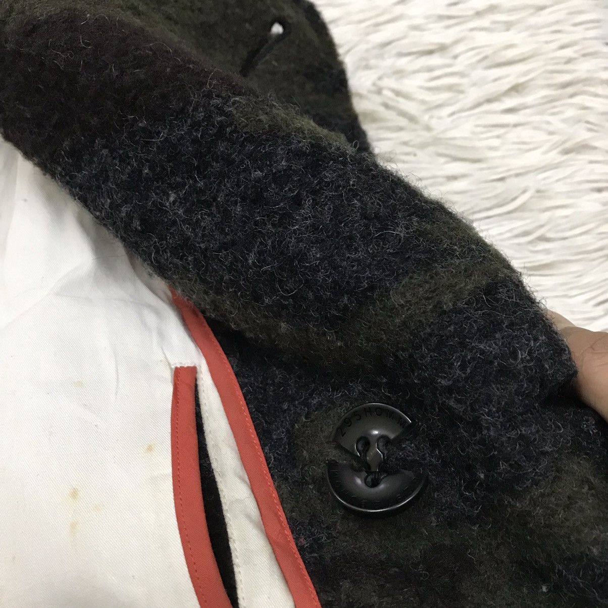 Japanese Brand × Vintage VINTAGE 291295 HOMME CAMO STYLE WOOL COAT JACKET Size US M / EU 48-50 / 2 - 11 Thumbnail
