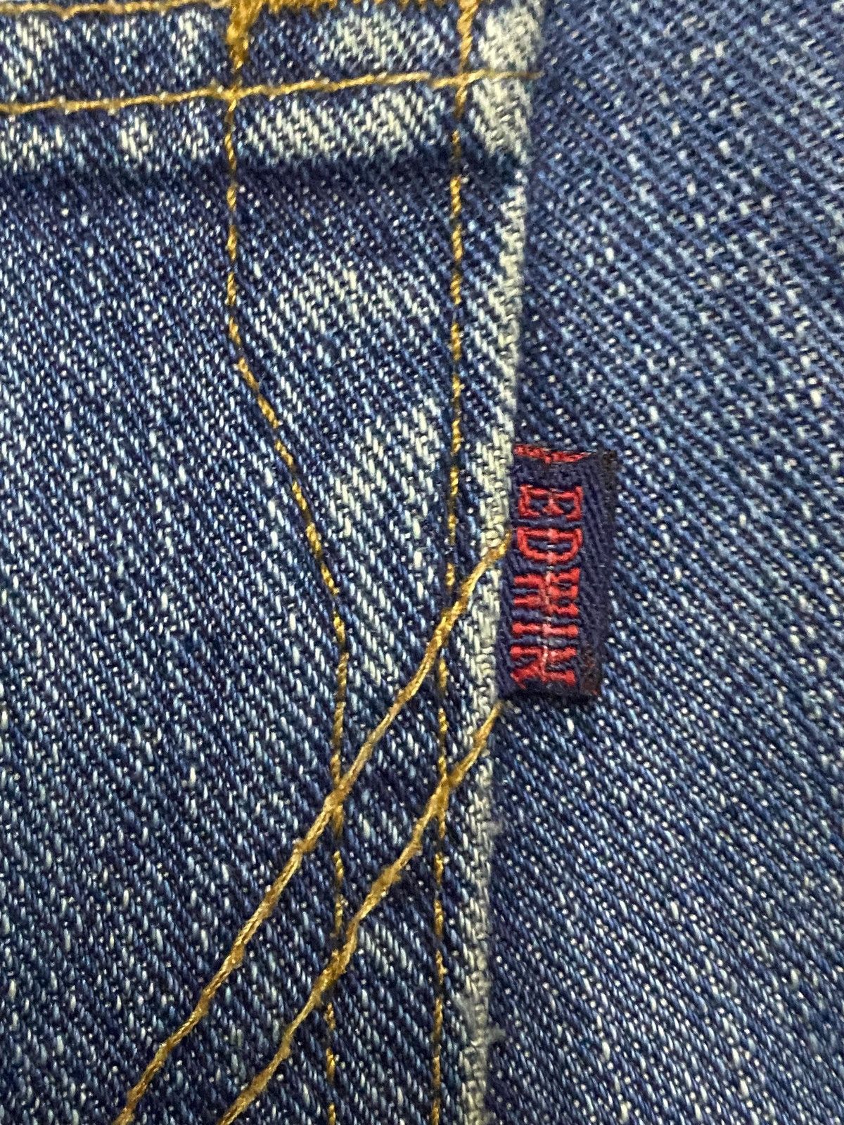 Junya Watanabe Vintage Japanese Brand Edwin 404 Grunge Distressed Loose Size US 34 / EU 50 - 10 Thumbnail