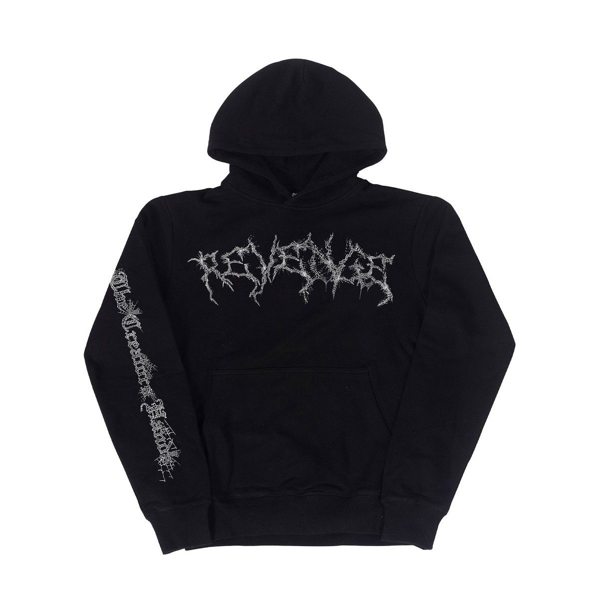 Revenge Revenge Halloween spider web hoodie Grailed