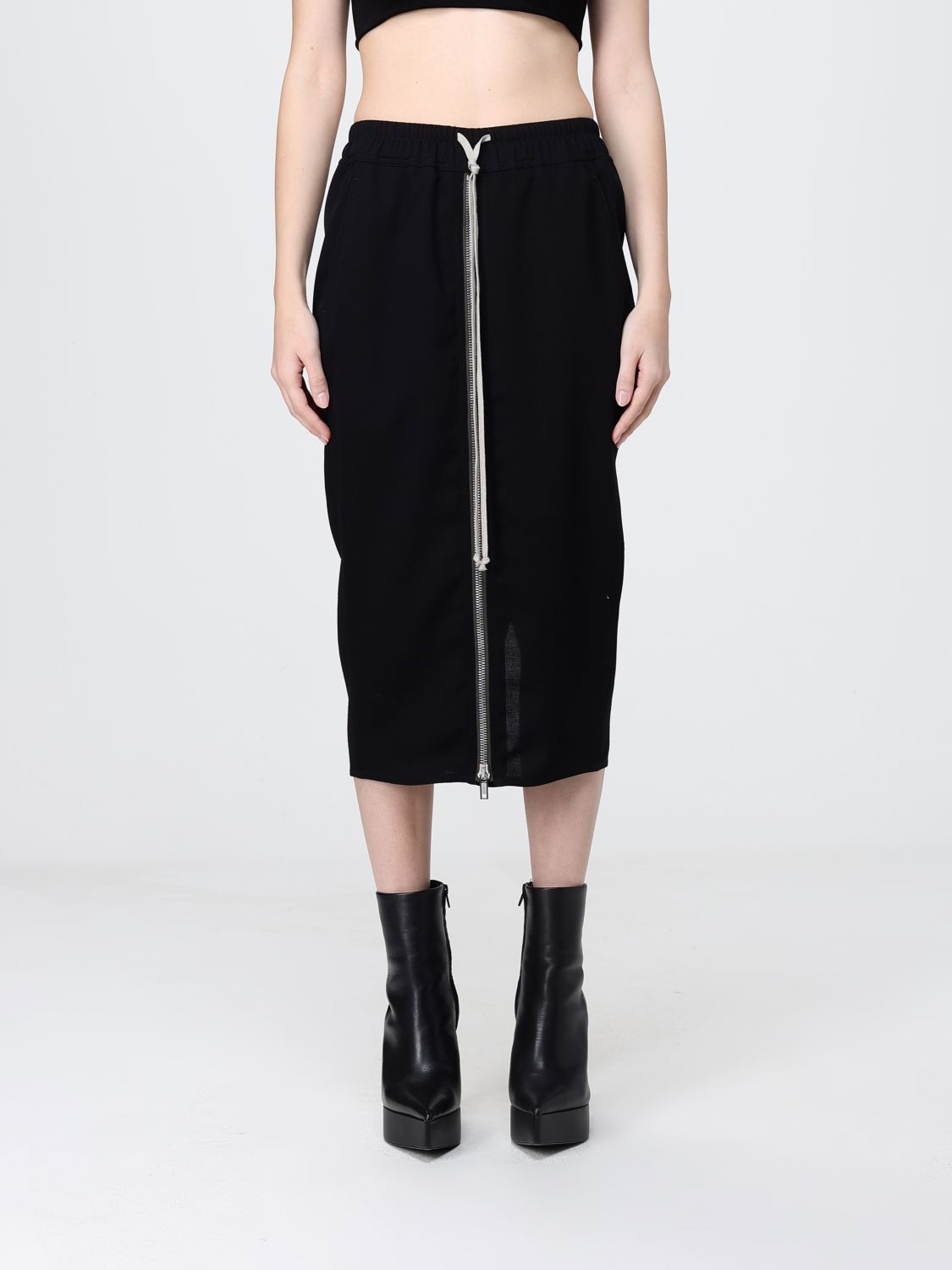 Rick Owens Rick Owens Skirt Woman Black Size 26" / US 2 / IT 38 - 1 Thumbnail