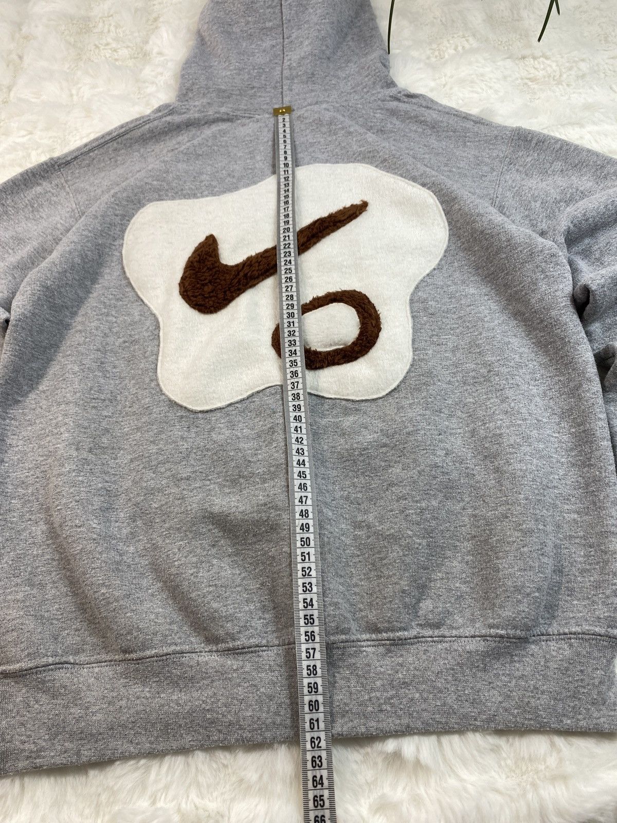 Japanese Brand × Nike × Vintage Nike Custom Skeleton Hoodie Skull Bones Vintage Y2K Size US S / EU 44-46 / 1 - 9 Thumbnail