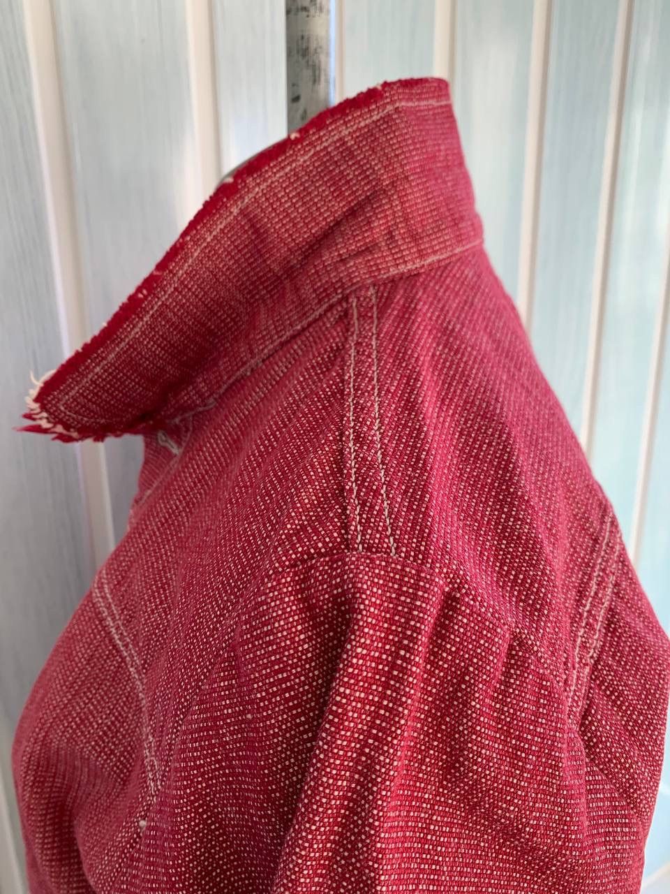 Marithe + Francois Girbaud Vintage Marithe Francois Girbaud Unisex Cotton Denim Jacket Size M / US 6-8 / IT 42-44 - 17 Thumbnail