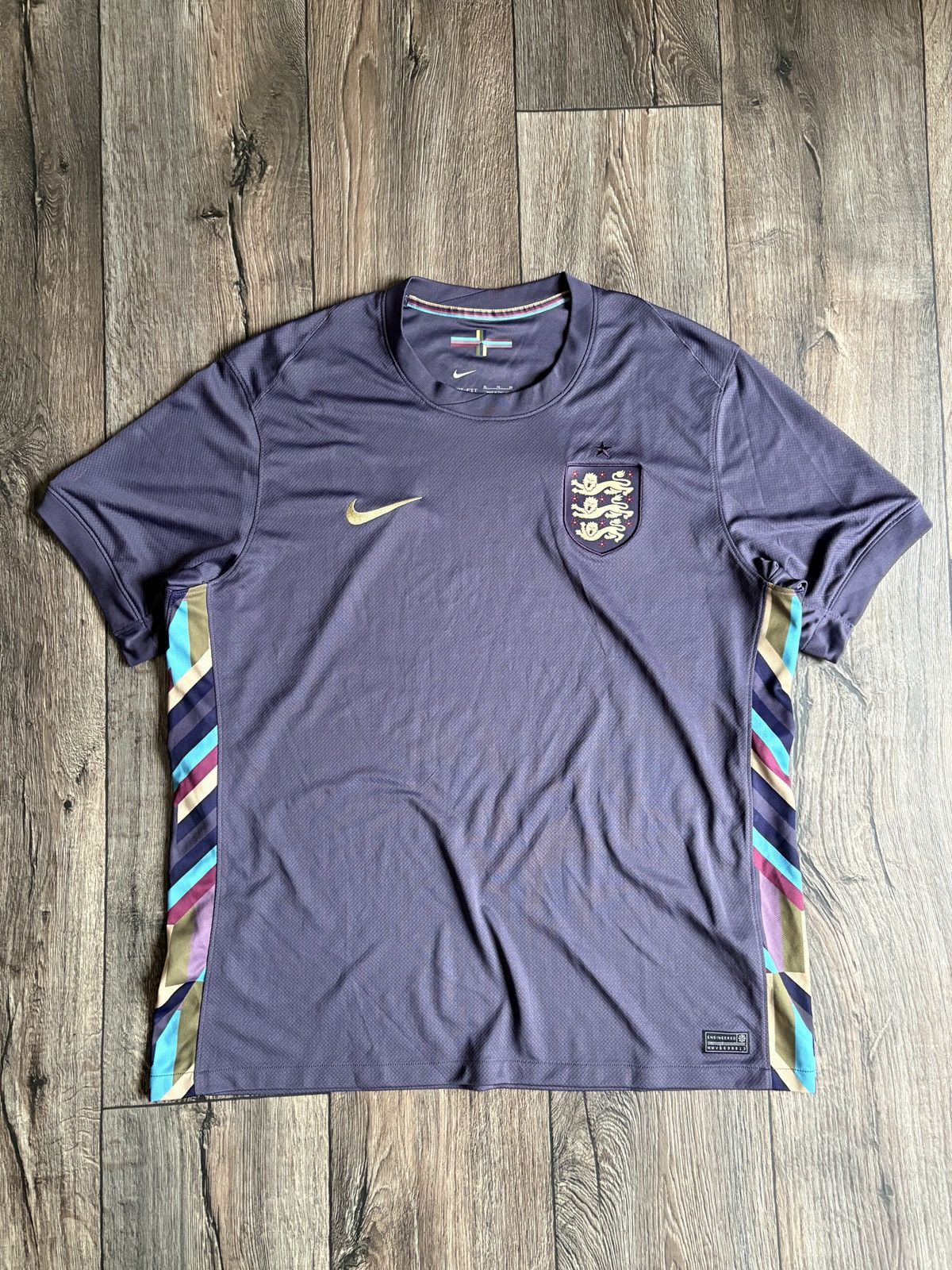 Nike England National Team 2024/2025 Away Football Shirt Soccer Size US XL / EU 56 / 4 - 1 Thumbnail
