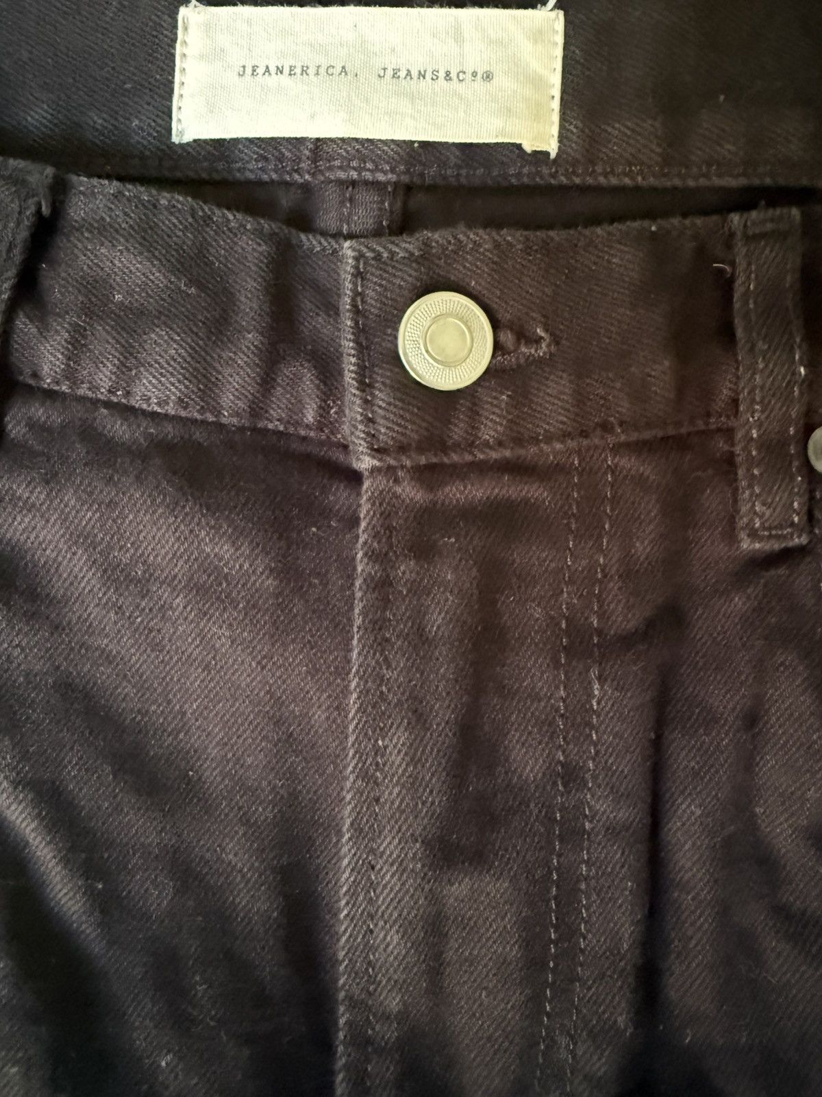 JEANERICA Jeanerica TM005 Rinse Stay Black Jeans – Size 31/32 Size US 31 - 4 Thumbnail
