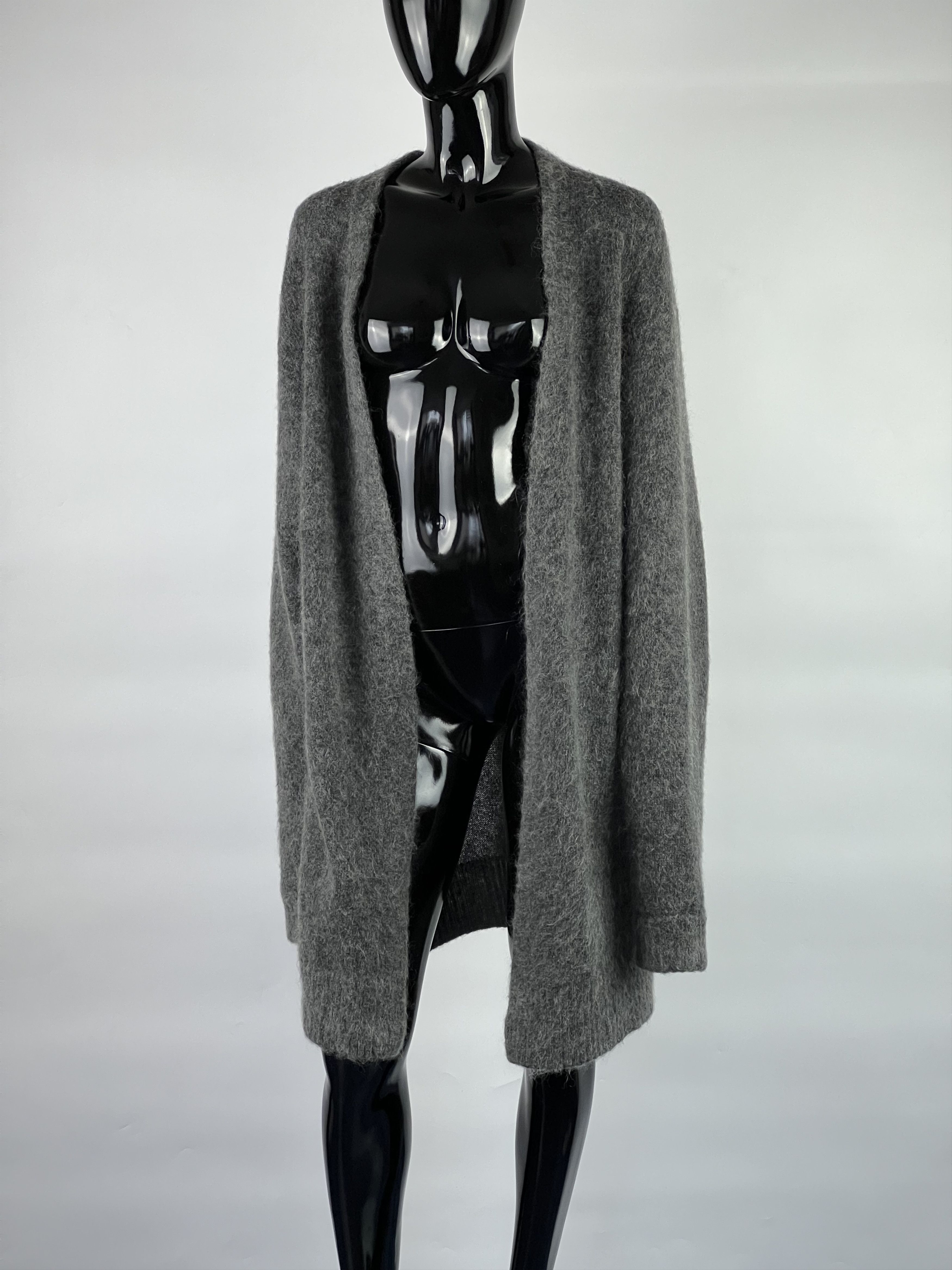 Acne Studios Raya Short Paw 14 Kid Mohair Cardigan