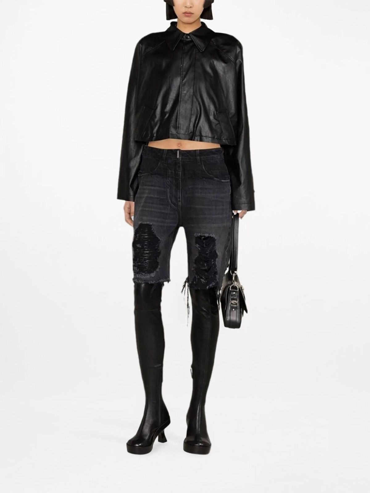 Maison Margiela Cropped Trench. Size small Size S / US 4 / IT 40 - 17 Thumbnail