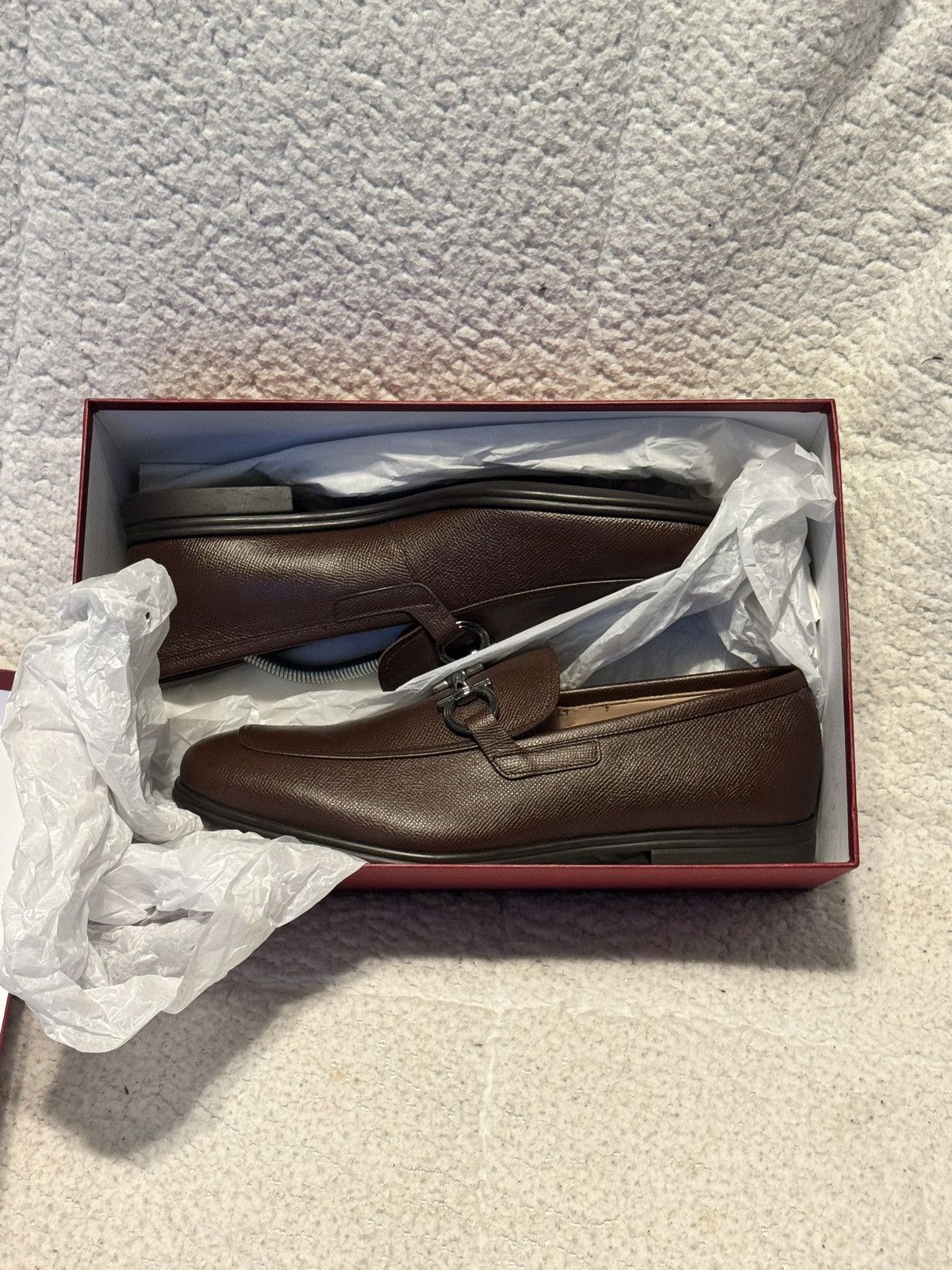 Salvatore Ferragamo Pebble Loafers Size US 9.5 / EU 42-43 - 2 Thumbnail