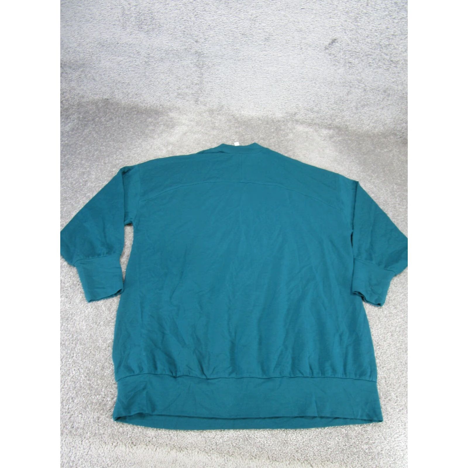 Fabletics Fabletics Sweatshirt Womens Small Jody Mock Neck Oversized Pullover Blue Regular Pullover Activewear Stain, 90s? Size S / US 4 / IT 40 - 4 Thumbnail