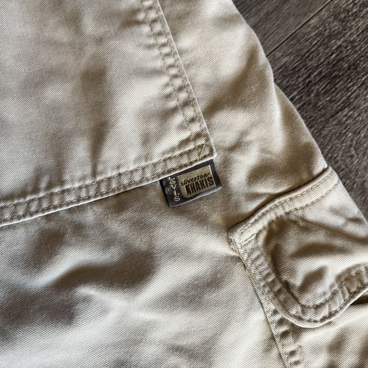 Levi's Vintage 1990s Levi’s Silver Tab Khakis Cargo Beige Shorts 36 Size US 36 / EU 52 - 5 Thumbnail
